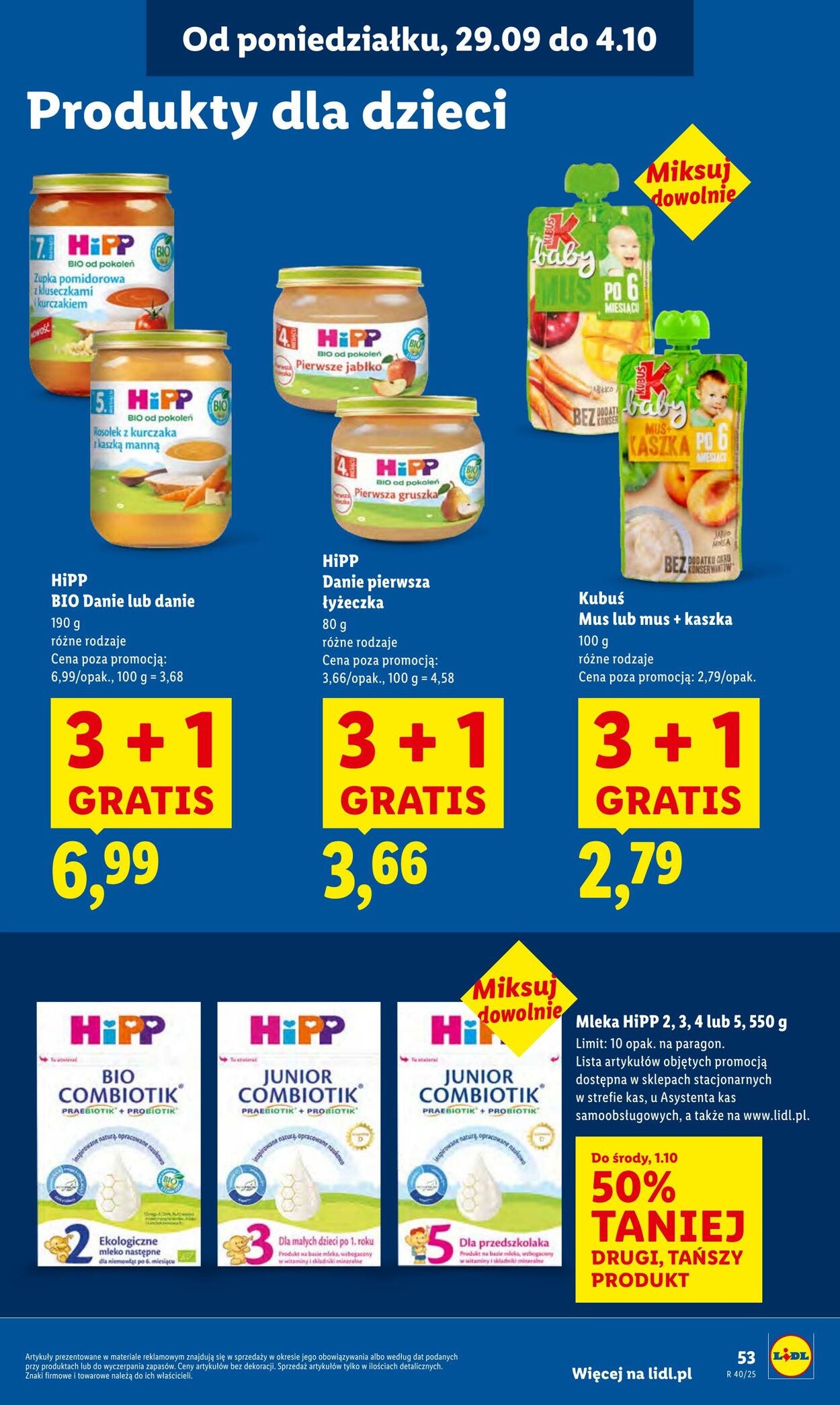 Gazetka Lidl 29.09.2025 - 01.10.2025