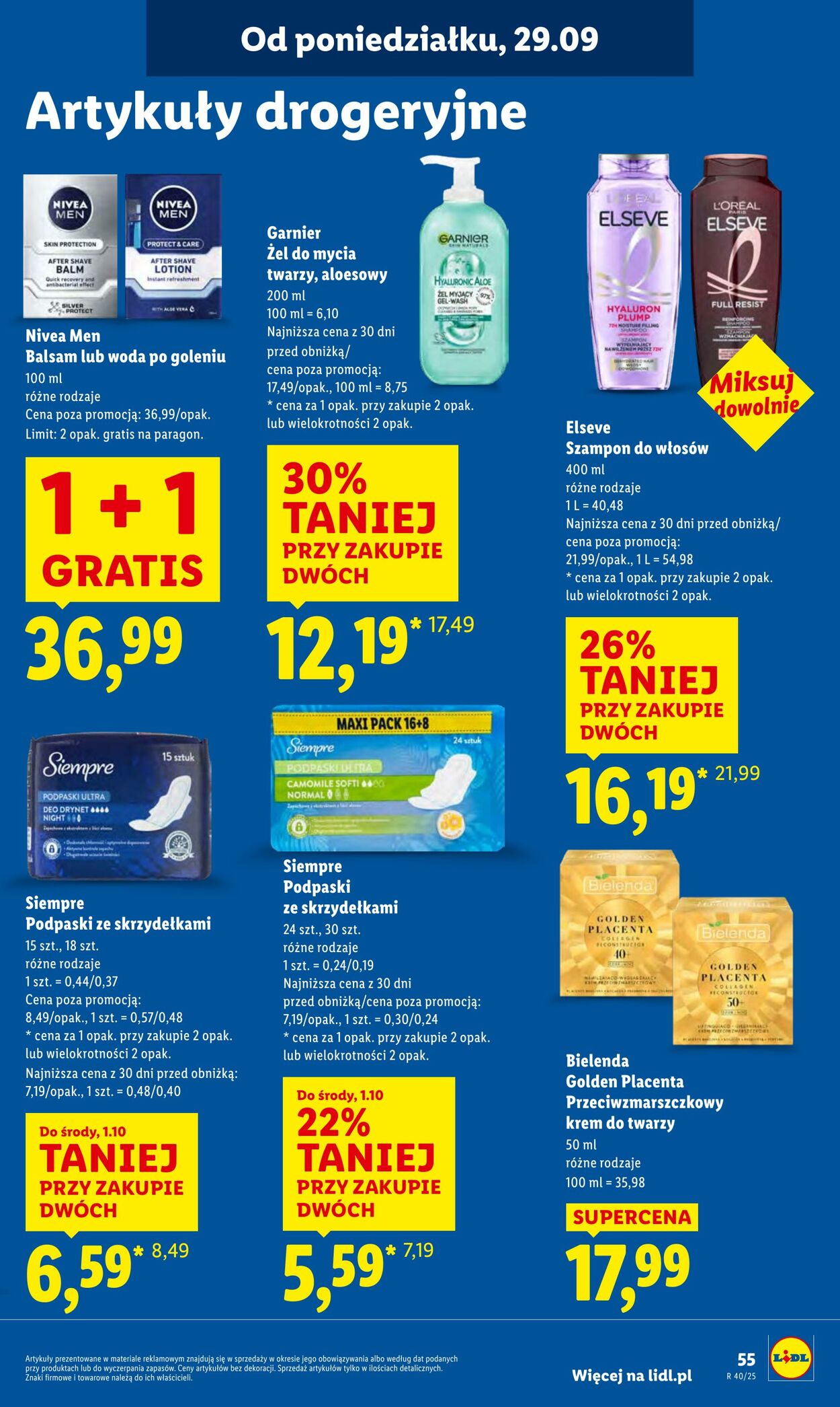 Gazetka Lidl 29.09.2025 - 01.10.2025