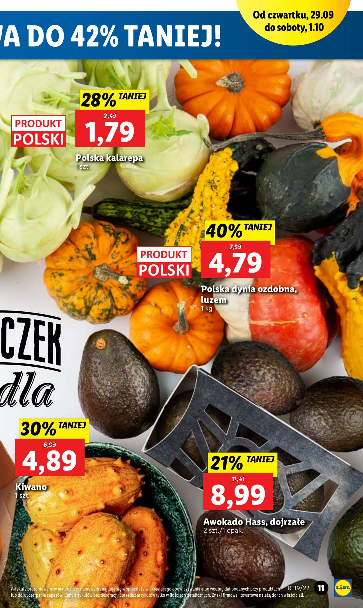 Gazetka Lidl 29.09.2022 - 01.10.2022