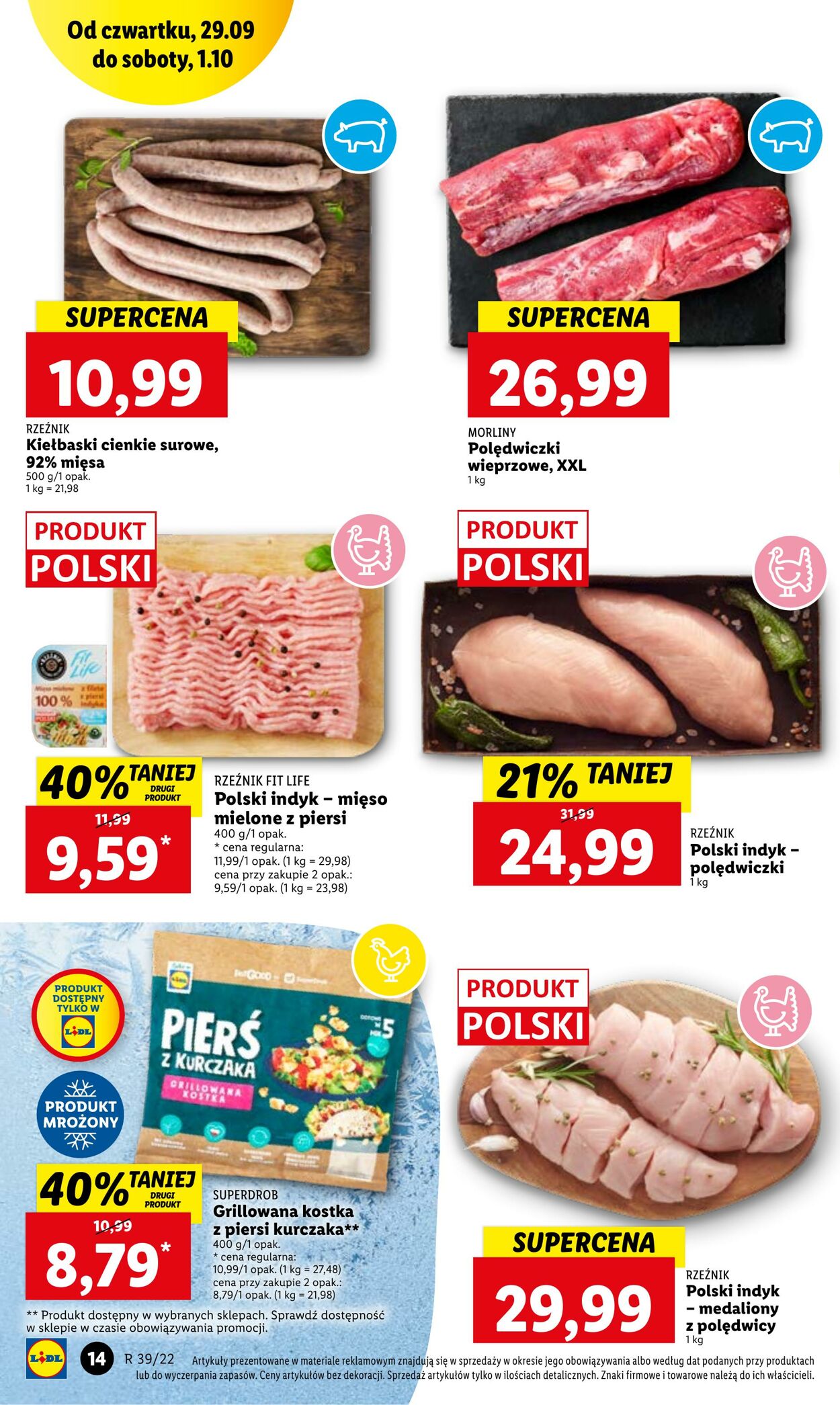 Gazetka Lidl 29.09.2022 - 01.10.2022