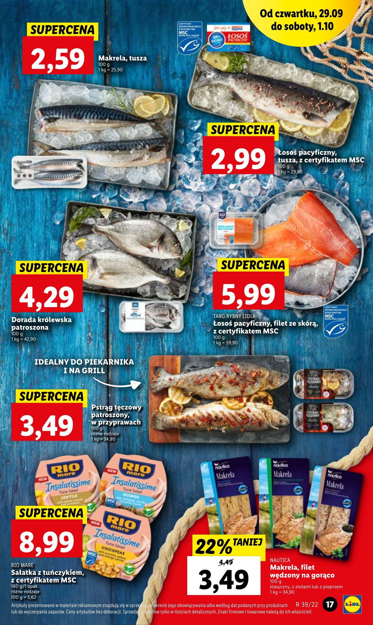 Gazetka Lidl 29.09.2022 - 01.10.2022