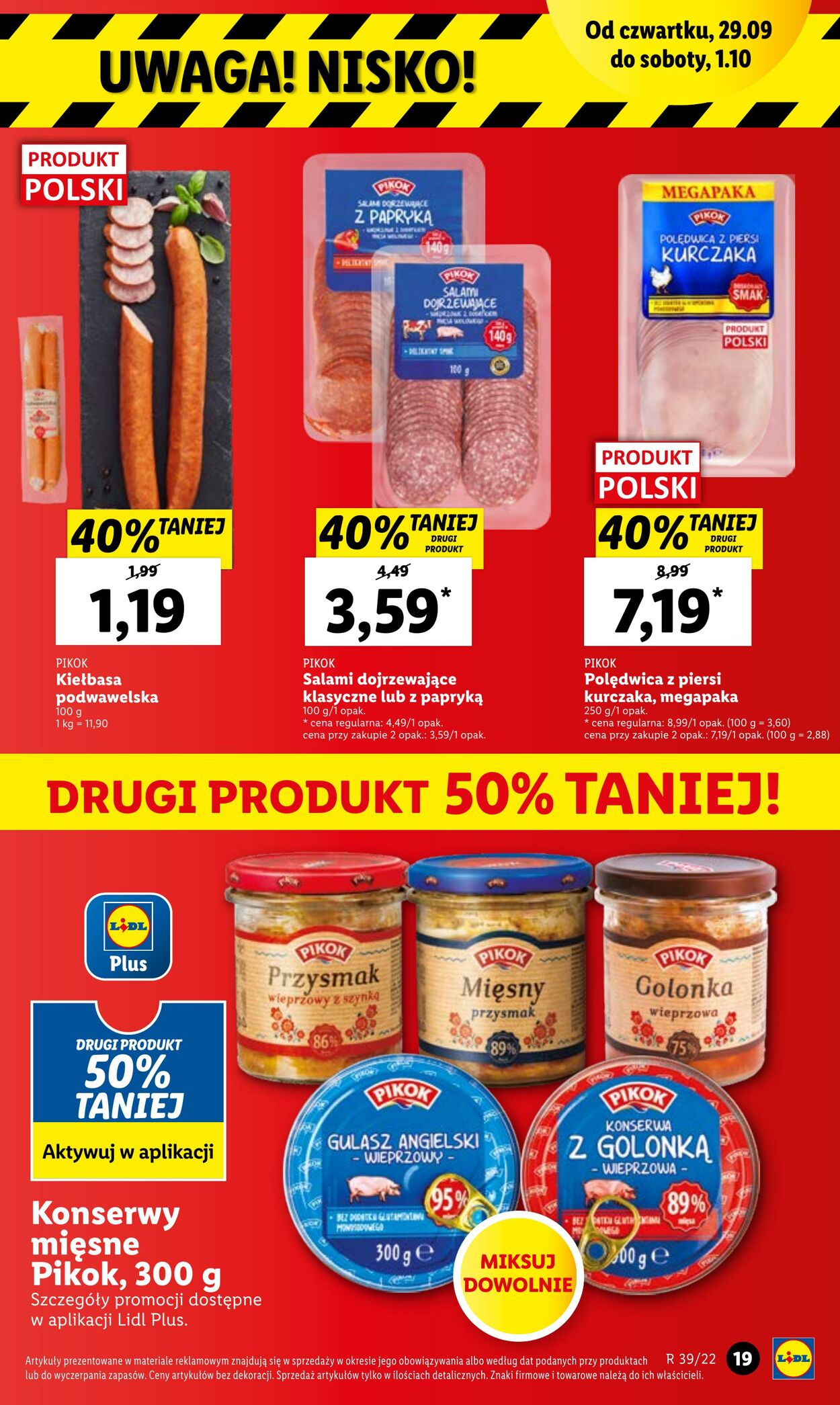 Gazetka Lidl 29.09.2022 - 01.10.2022