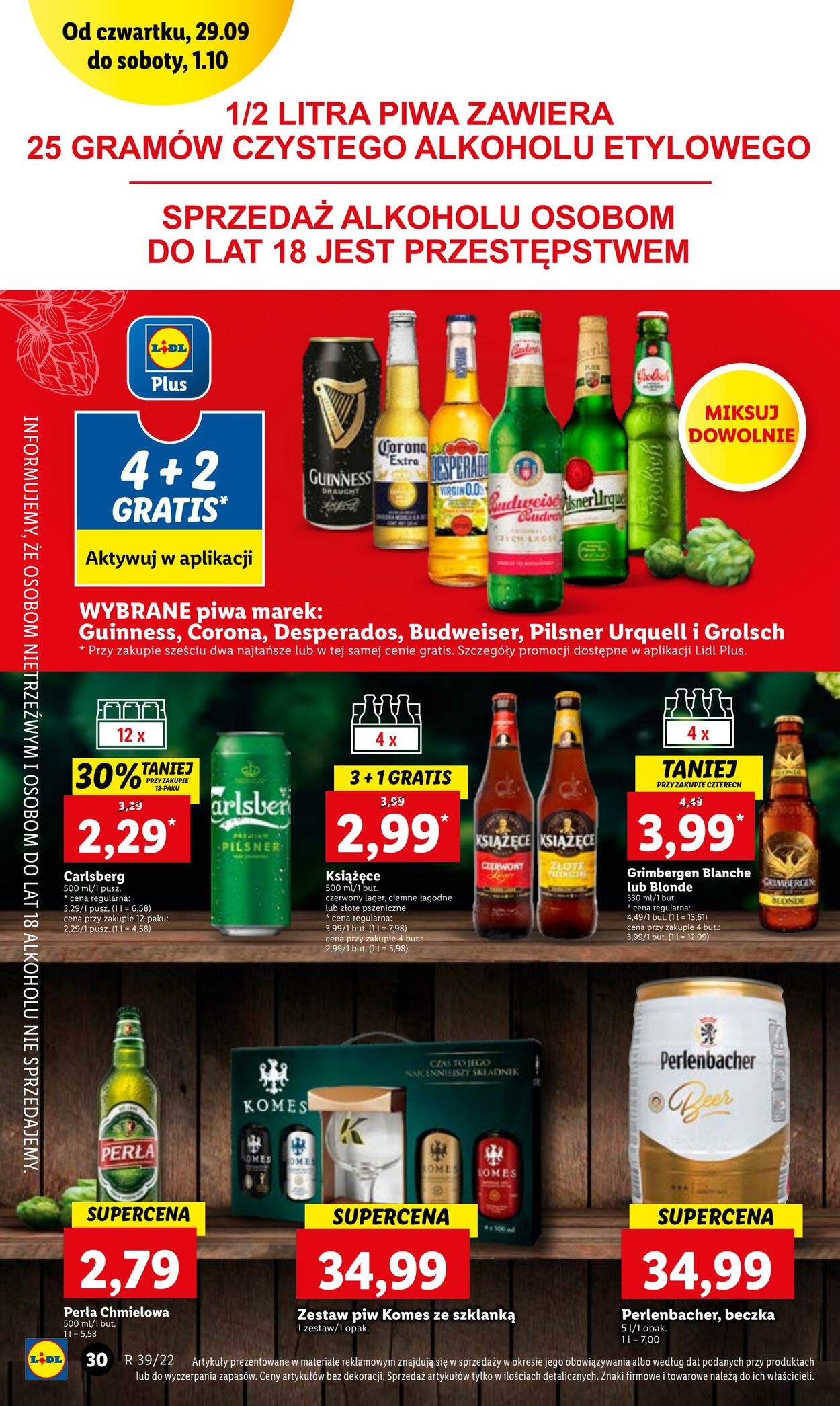 Gazetka Lidl 29.09.2022 - 01.10.2022