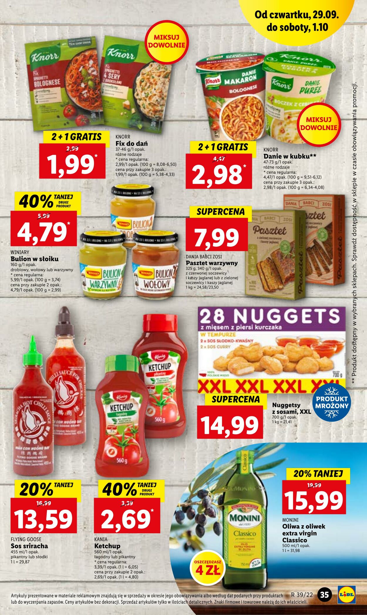 Gazetka Lidl 29.09.2022 - 01.10.2022