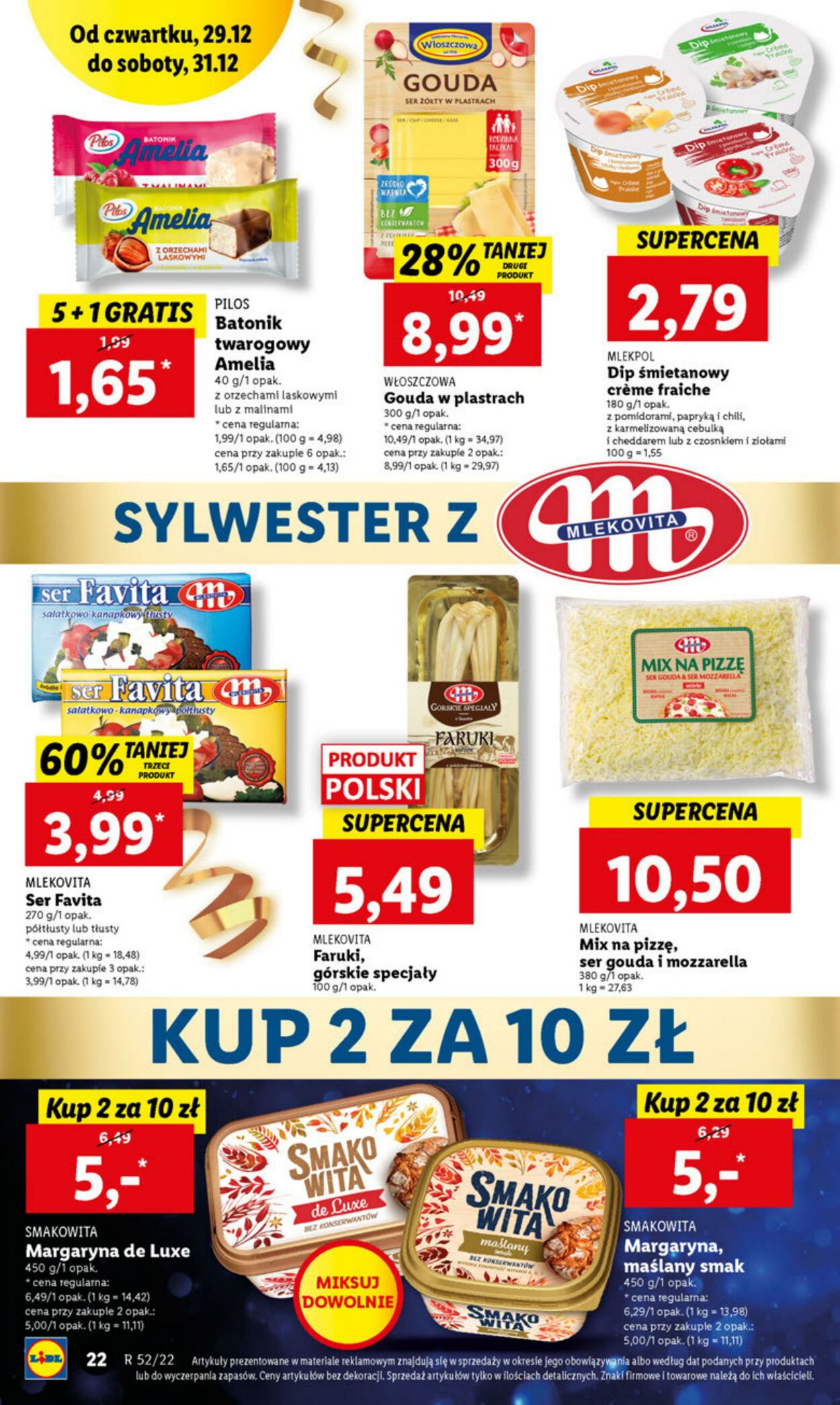 Gazetka Lidl 29.12.2022 - 31.12.2022