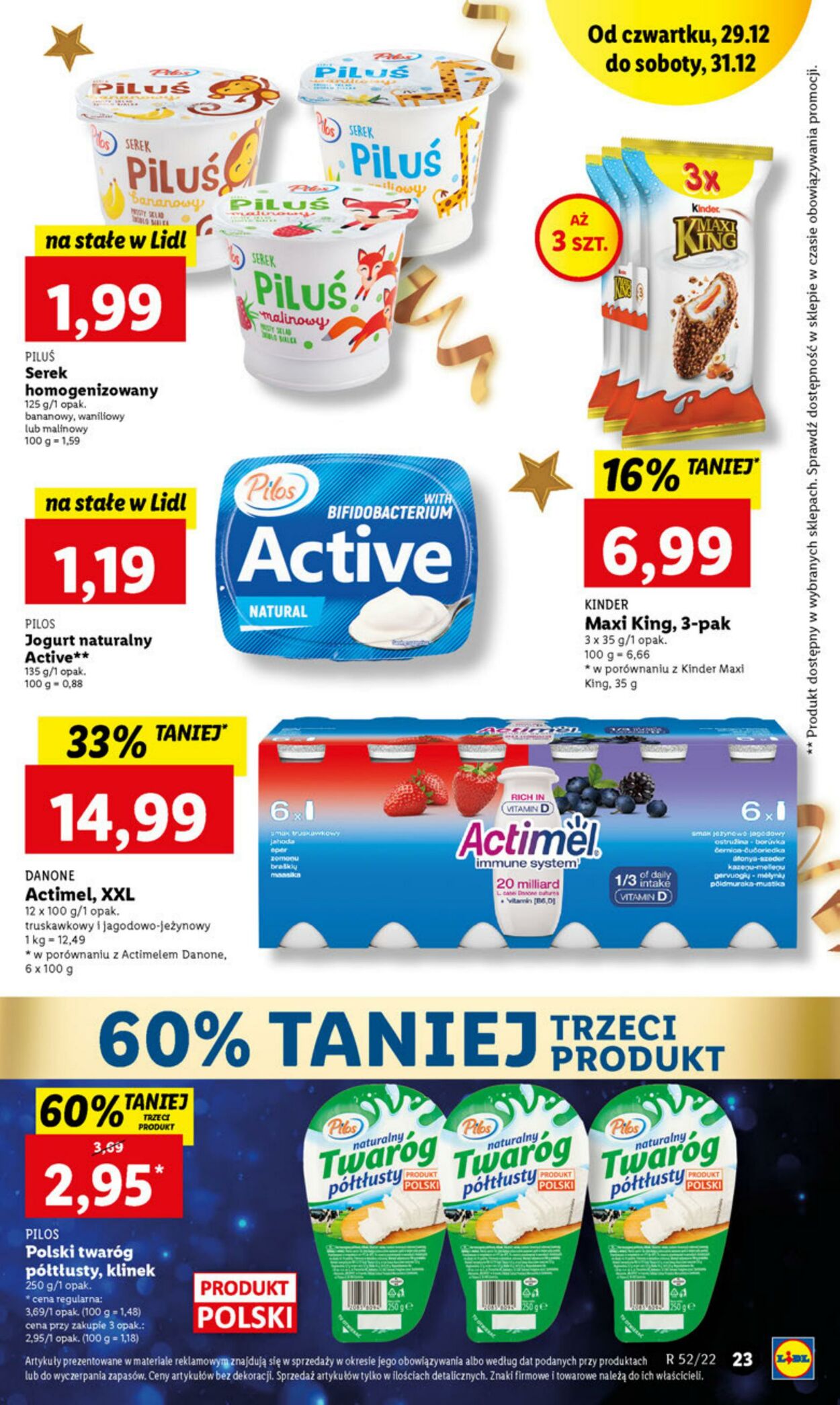 Gazetka Lidl 29.12.2022 - 31.12.2022