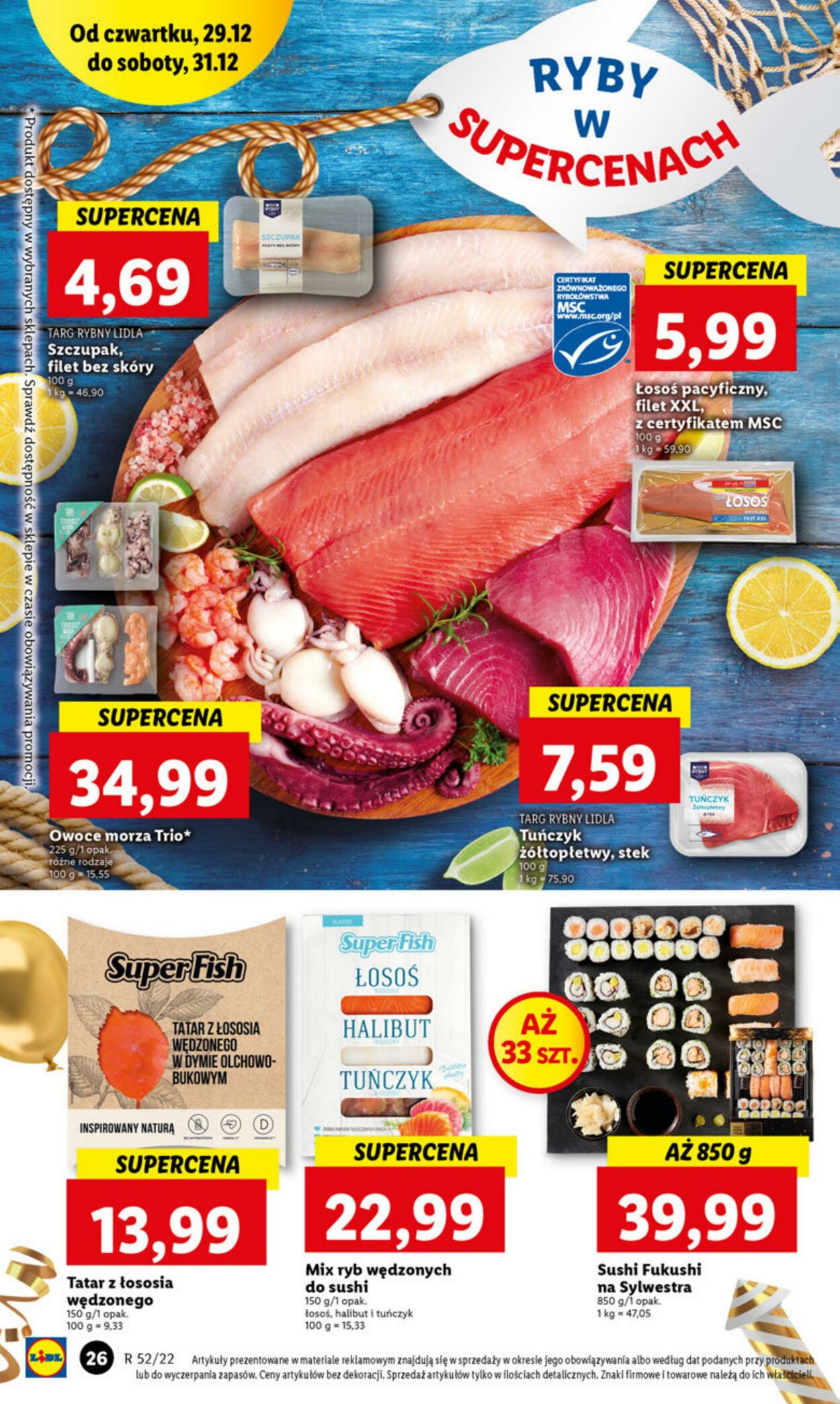 Gazetka Lidl 29.12.2022 - 31.12.2022