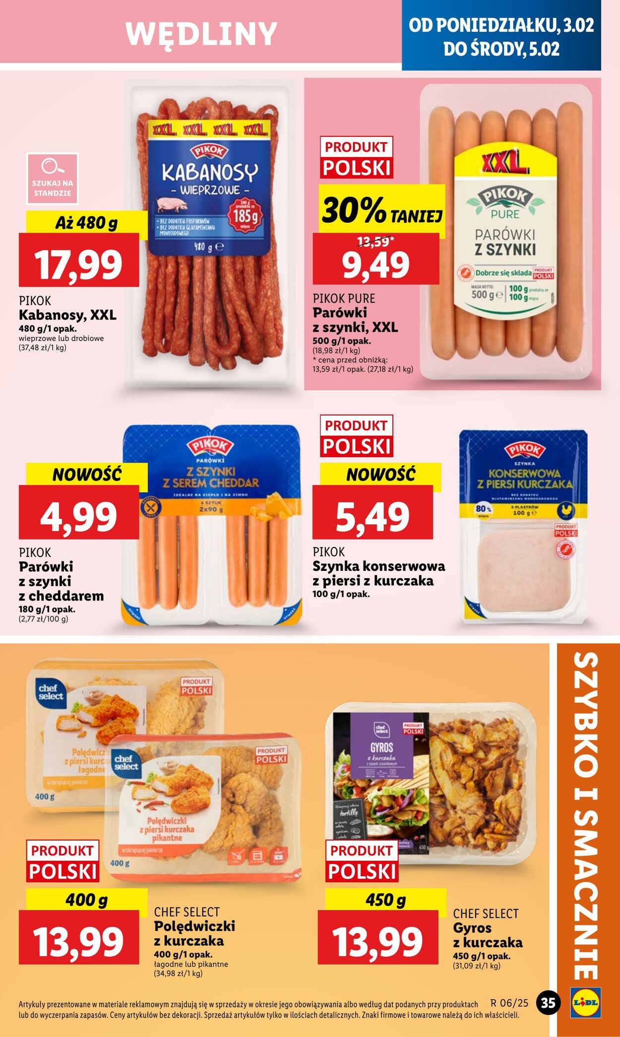 Gazetka Lidl 03.02.2025 - 05.02.2025