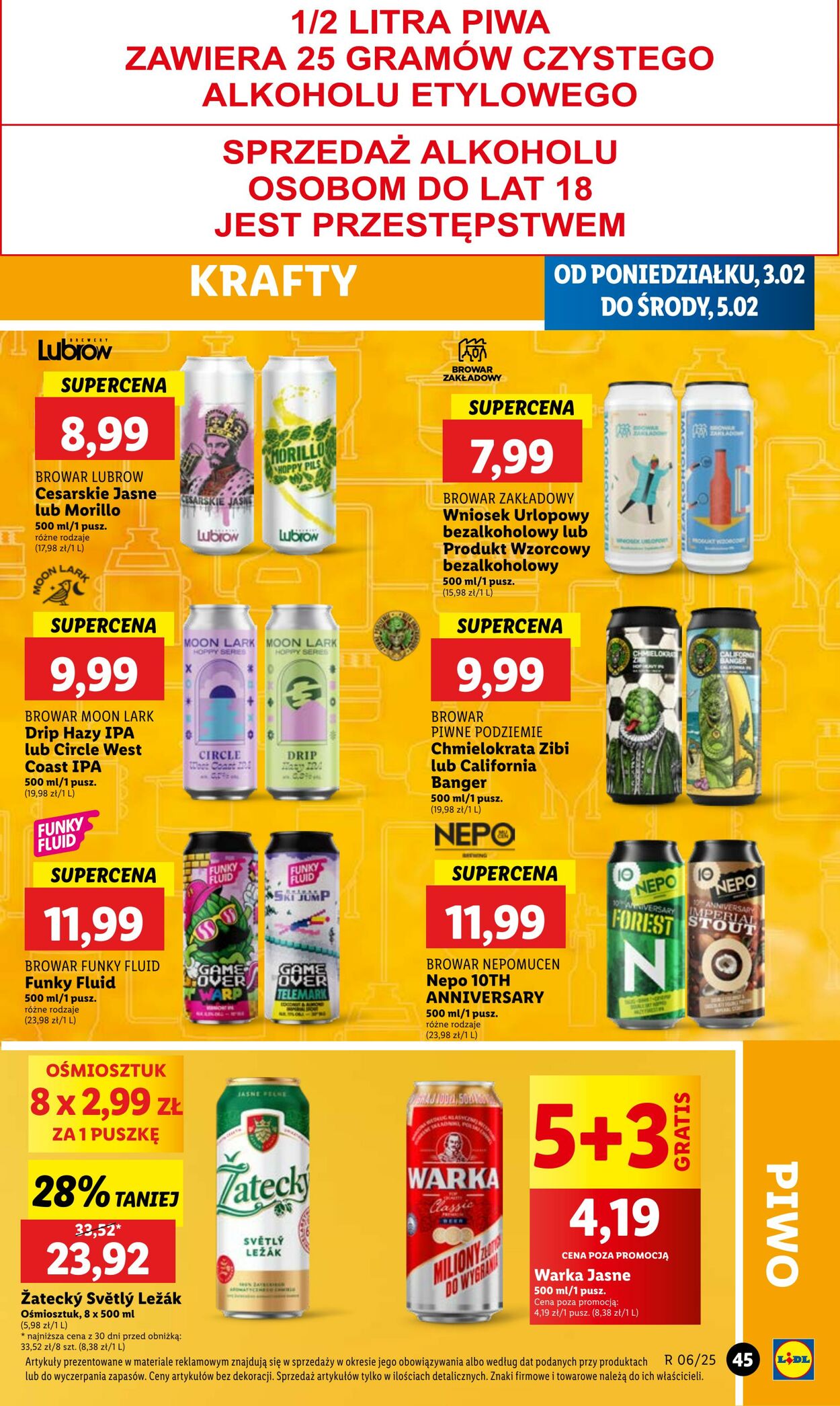 Gazetka Lidl 03.02.2025 - 05.02.2025