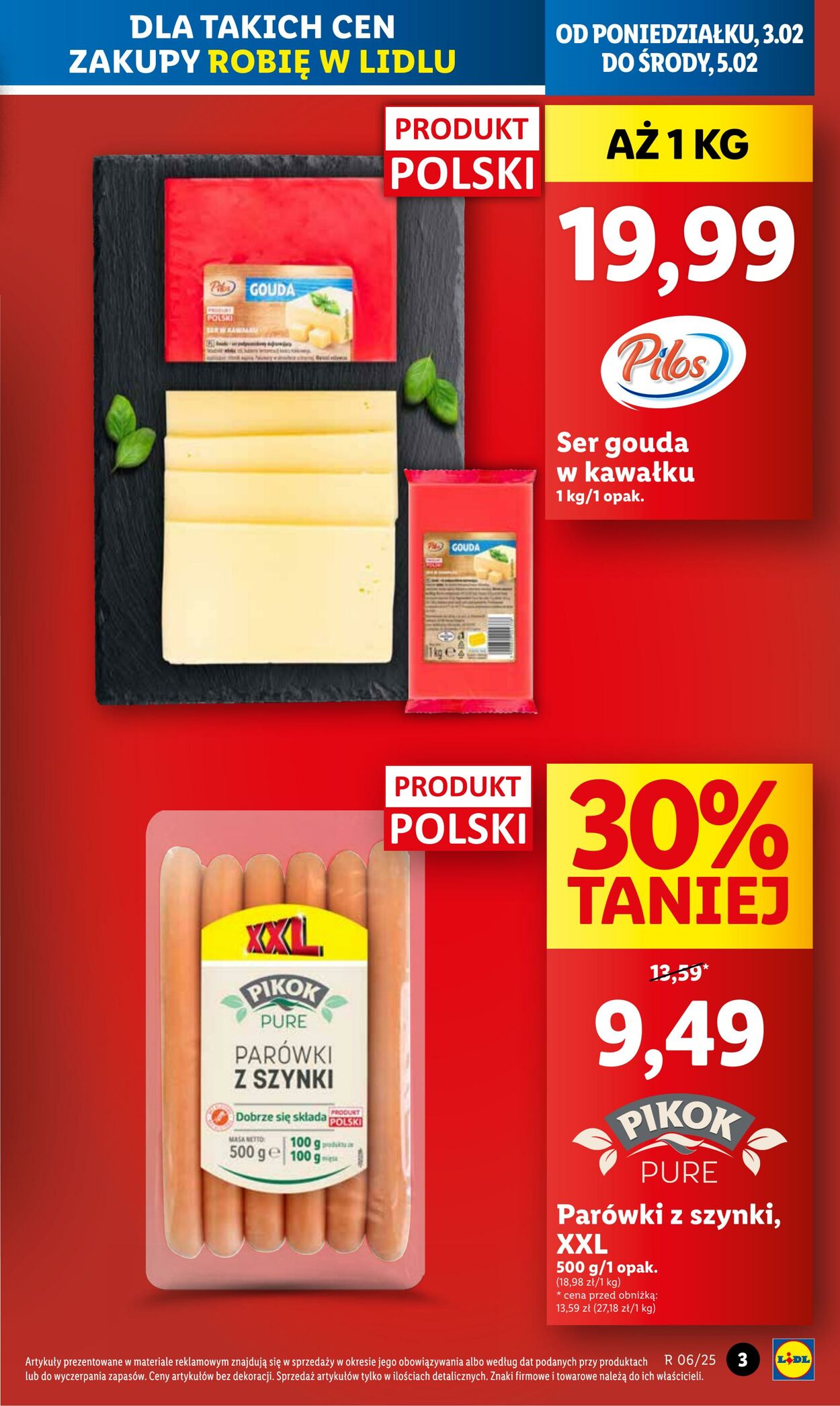 Gazetka Lidl 03.02.2025 - 05.02.2025