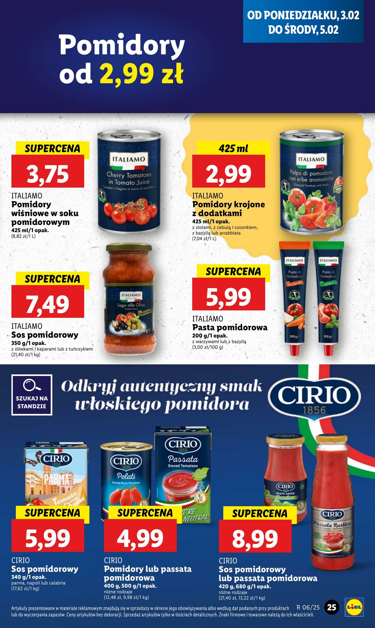 Gazetka Lidl 03.02.2025 - 05.02.2025