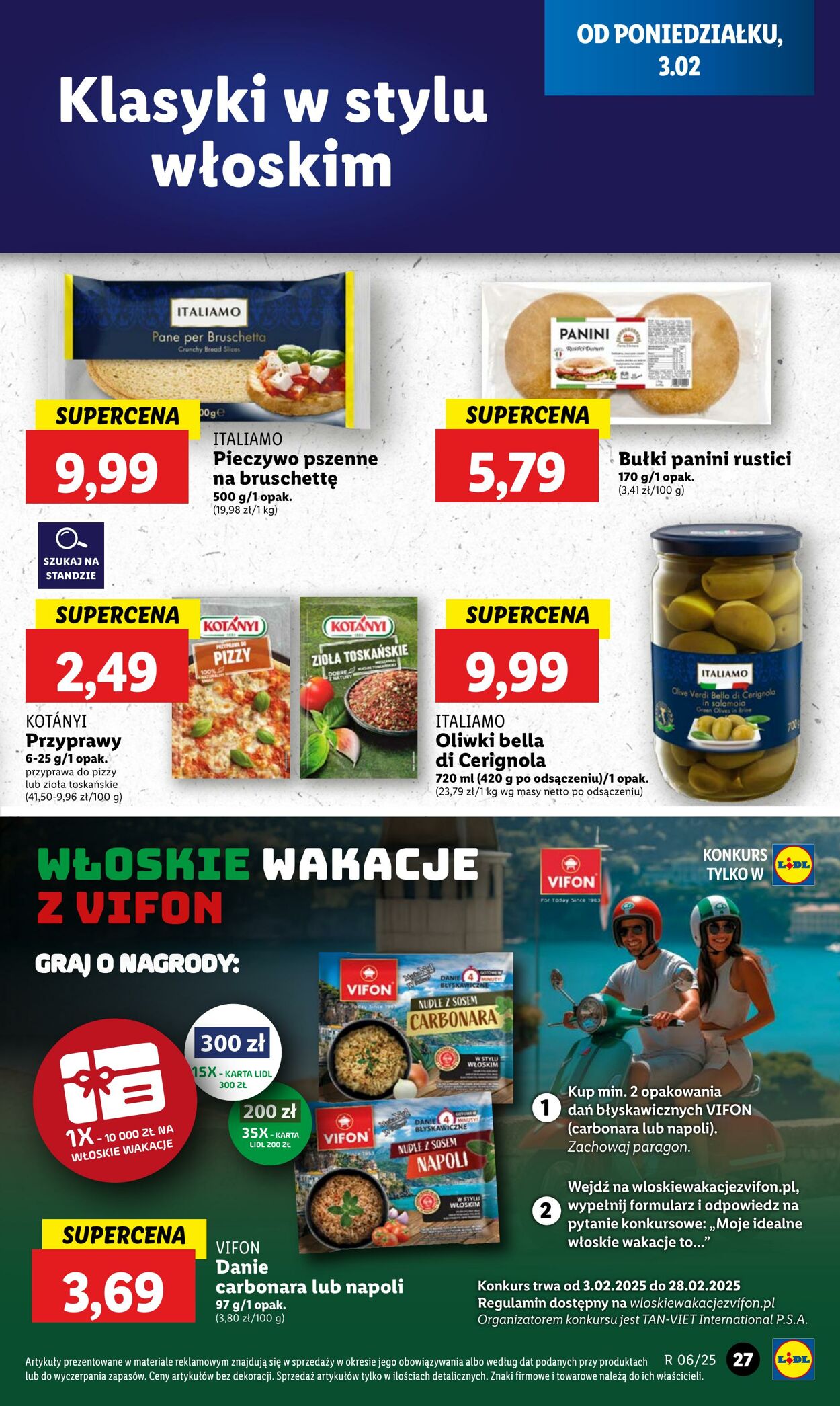 Gazetka Lidl 03.02.2025 - 05.02.2025