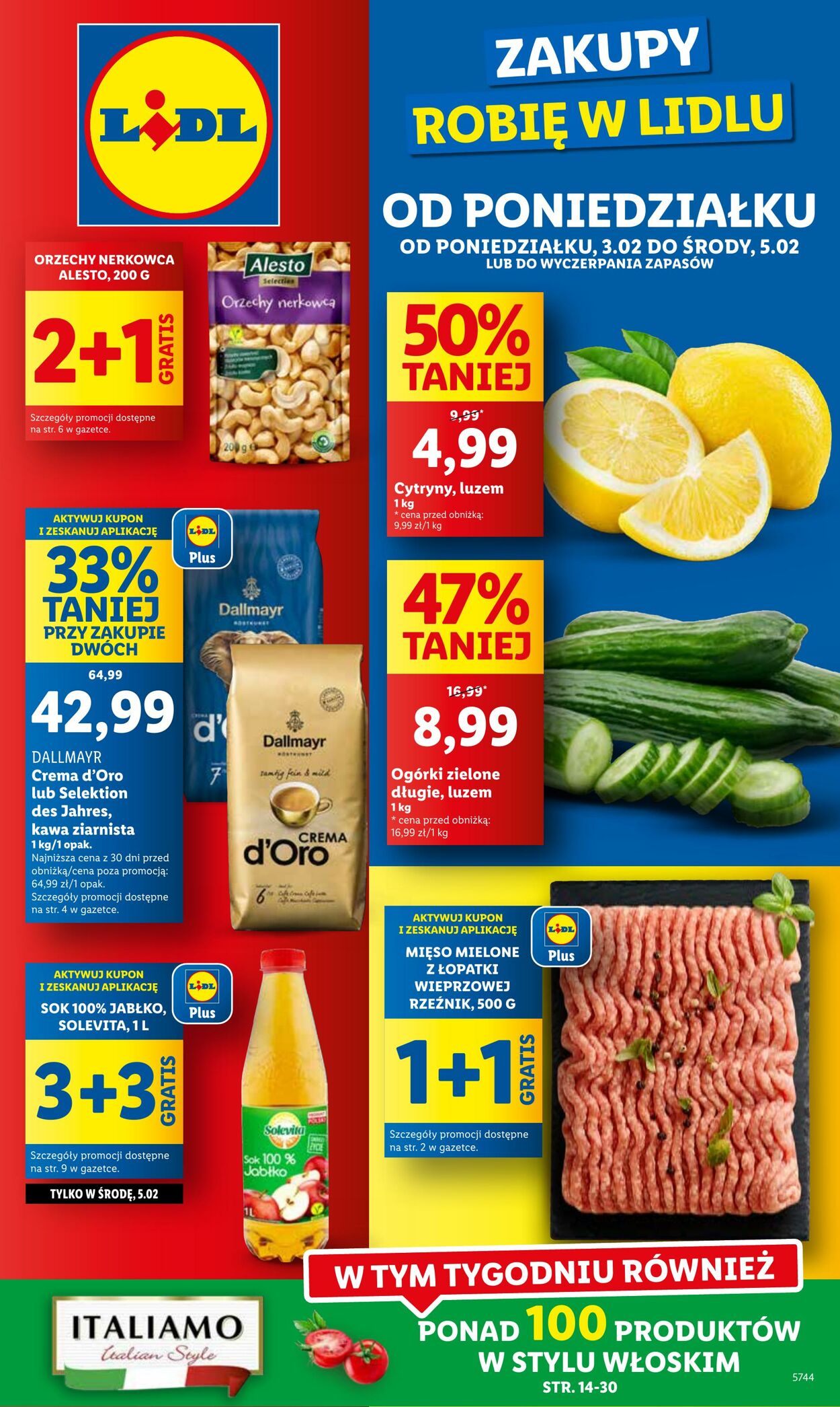 Gazetka Lidl - OFERTA WAŻNA OD 3.02 DO 5.02 3 lut, 2025 - 5 lut, 2025