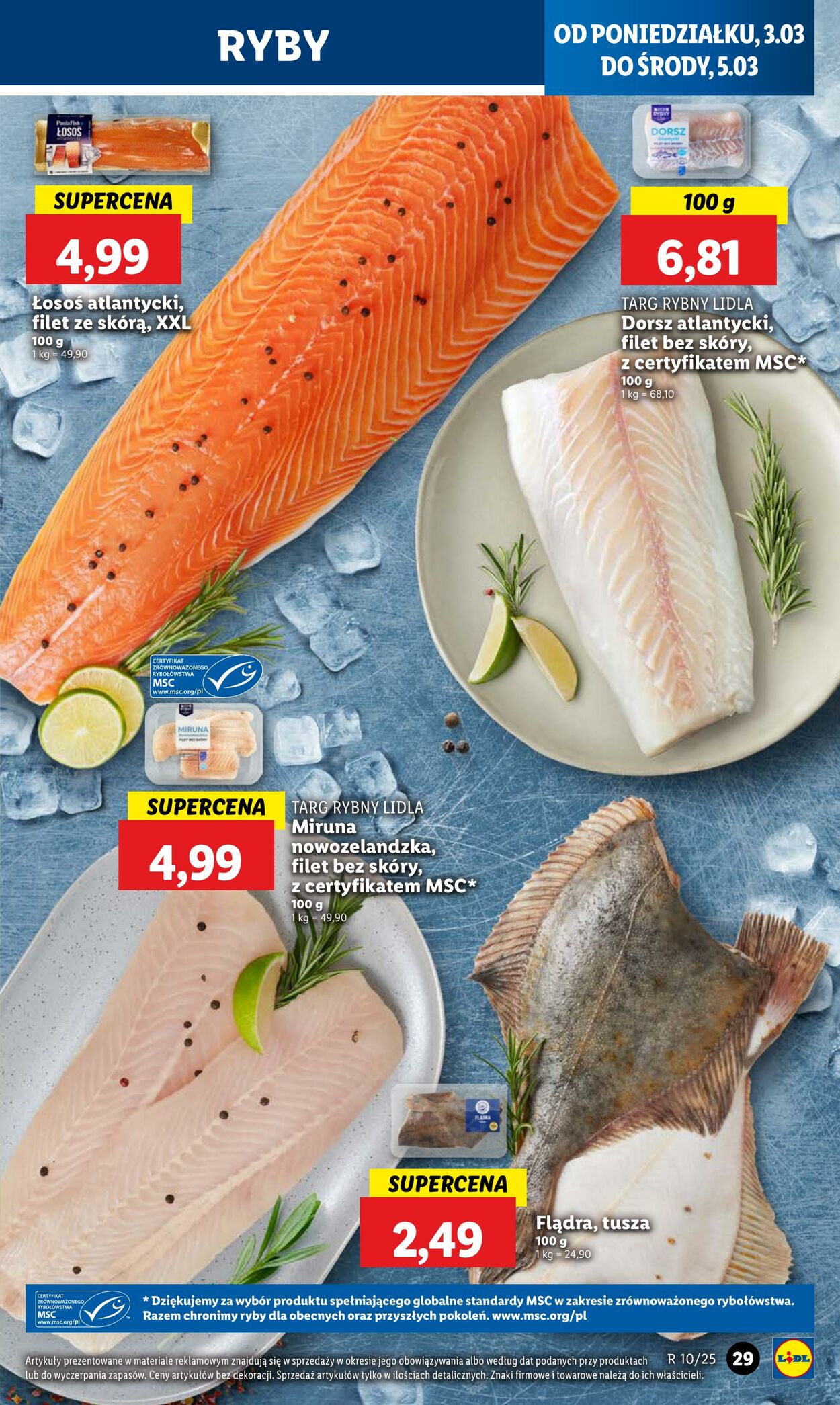 Gazetka Lidl 03.03.2025 - 05.03.2025