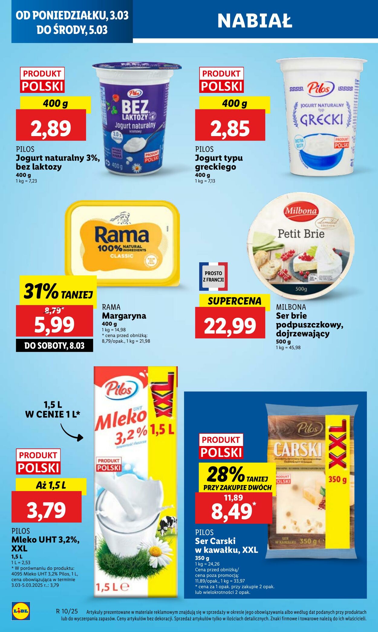 Gazetka Lidl 03.03.2025 - 05.03.2025