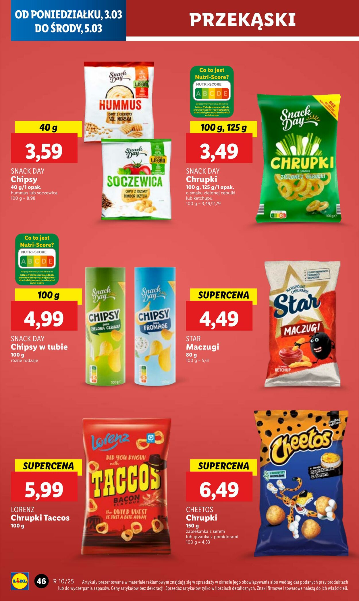 Gazetka Lidl 03.03.2025 - 05.03.2025