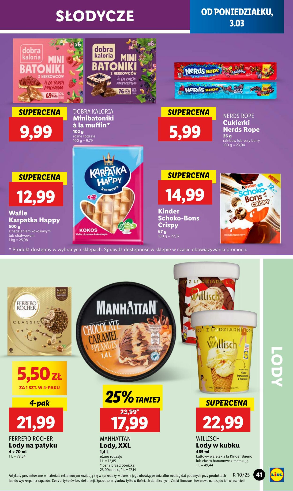 Gazetka Lidl 03.03.2025 - 05.03.2025