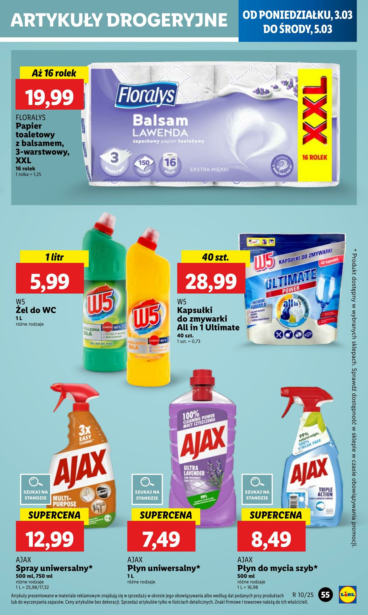 Gazetka Lidl 03.03.2025 - 05.03.2025