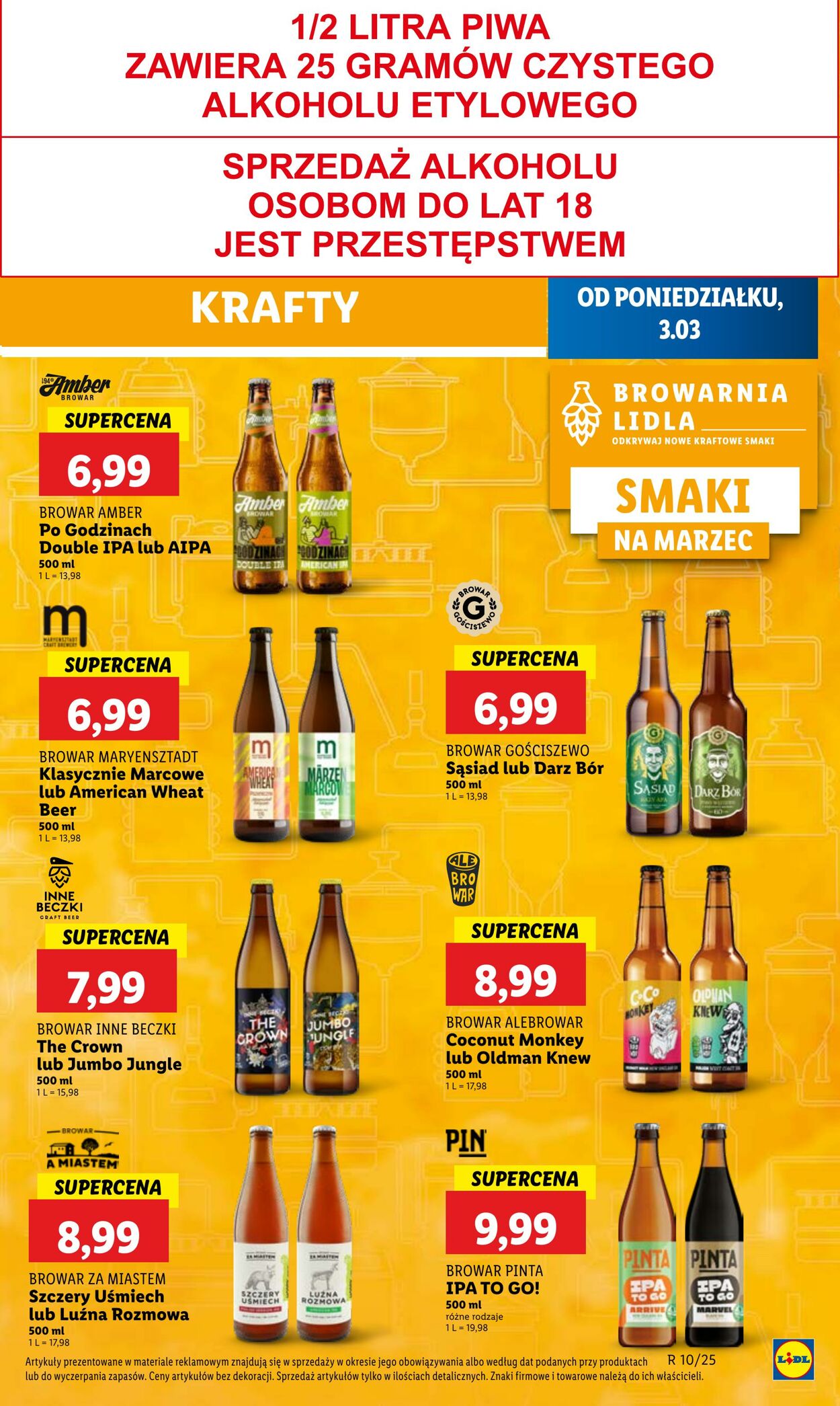 Gazetka Lidl 03.03.2025 - 05.03.2025