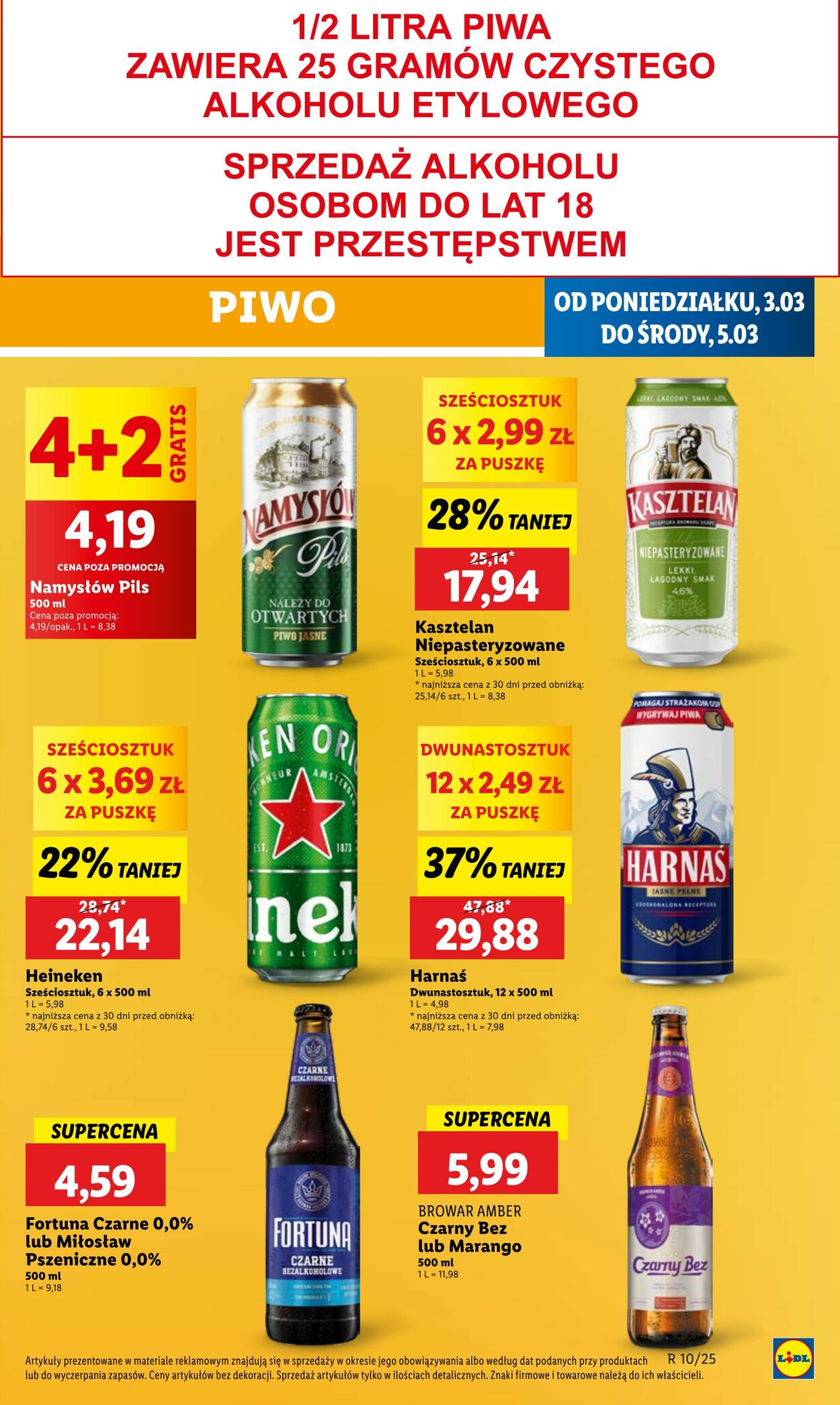 Gazetka Lidl 03.03.2025 - 05.03.2025