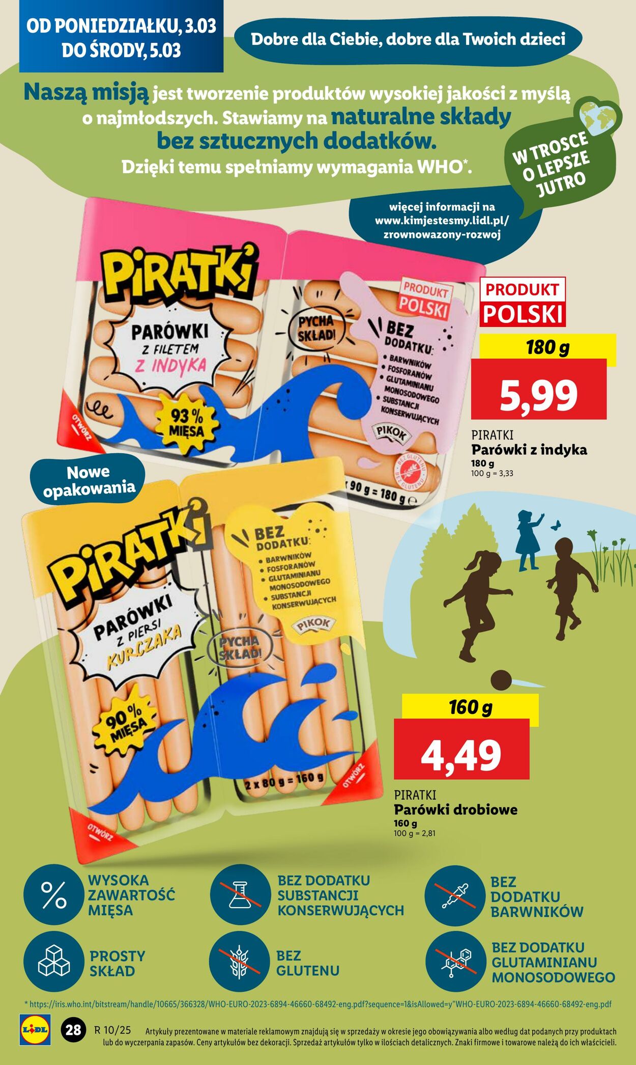 Gazetka Lidl 03.03.2025 - 05.03.2025