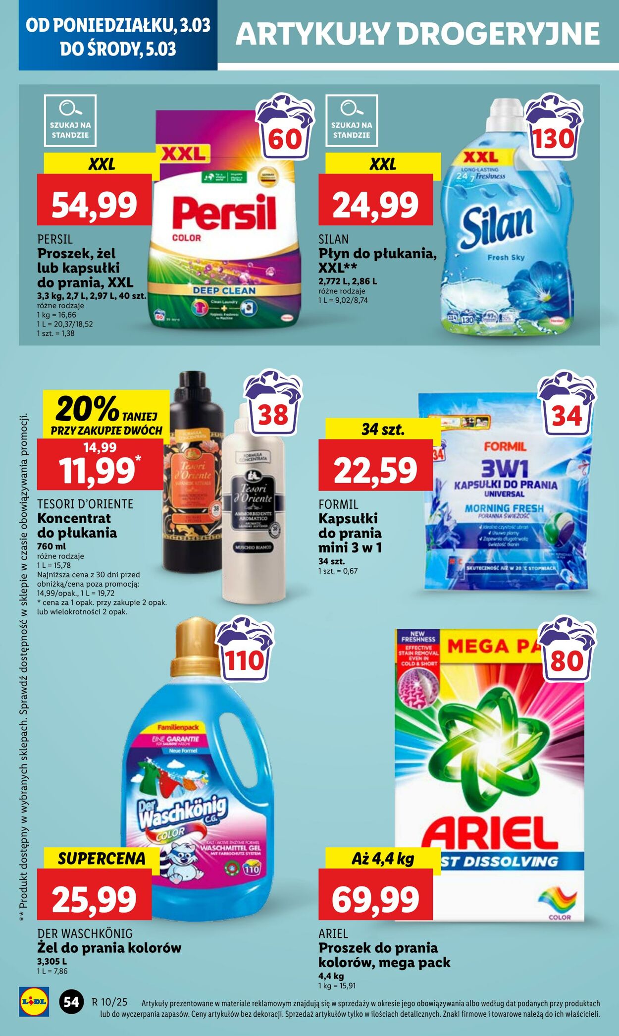 Gazetka Lidl 03.03.2025 - 05.03.2025