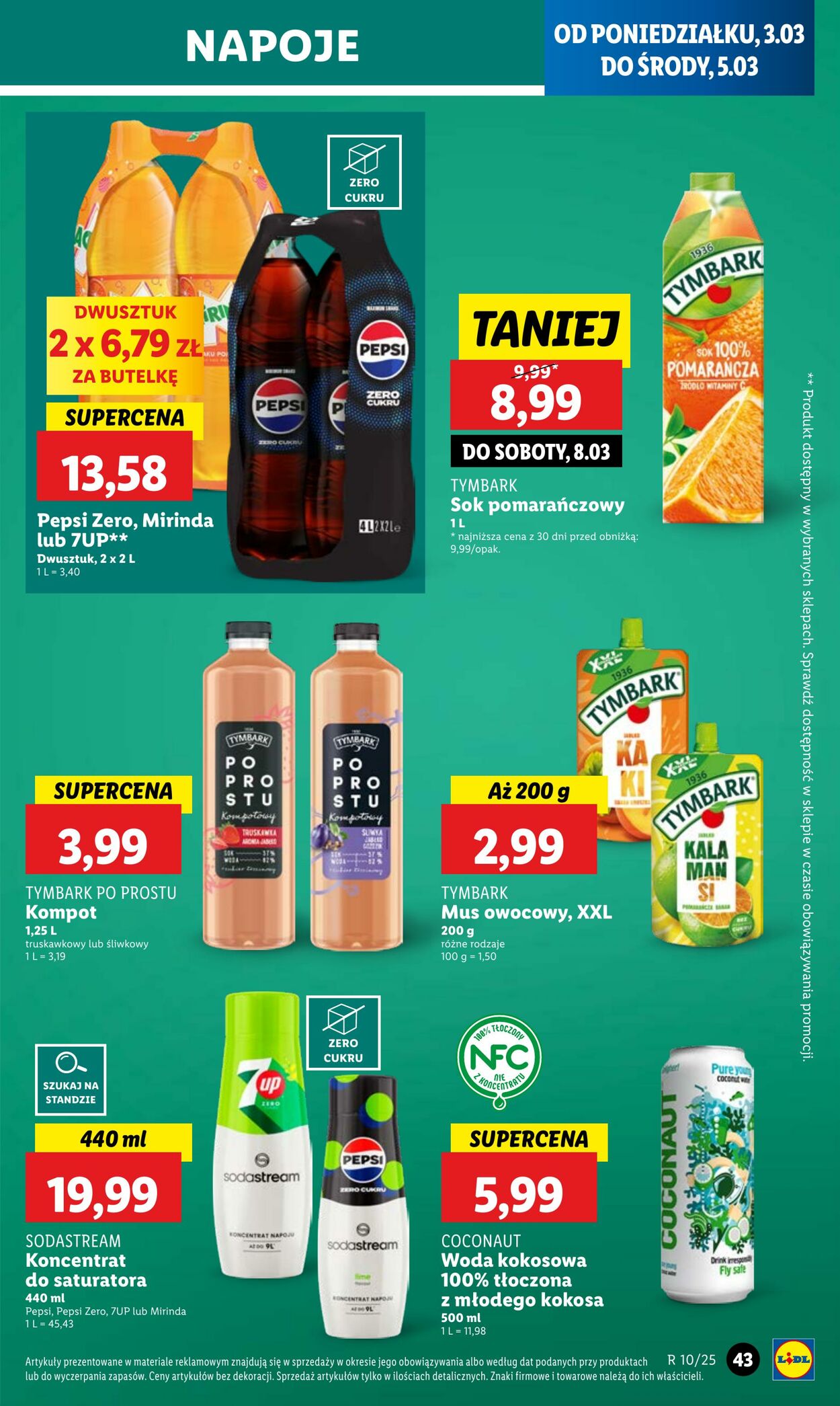 Gazetka Lidl 03.03.2025 - 05.03.2025