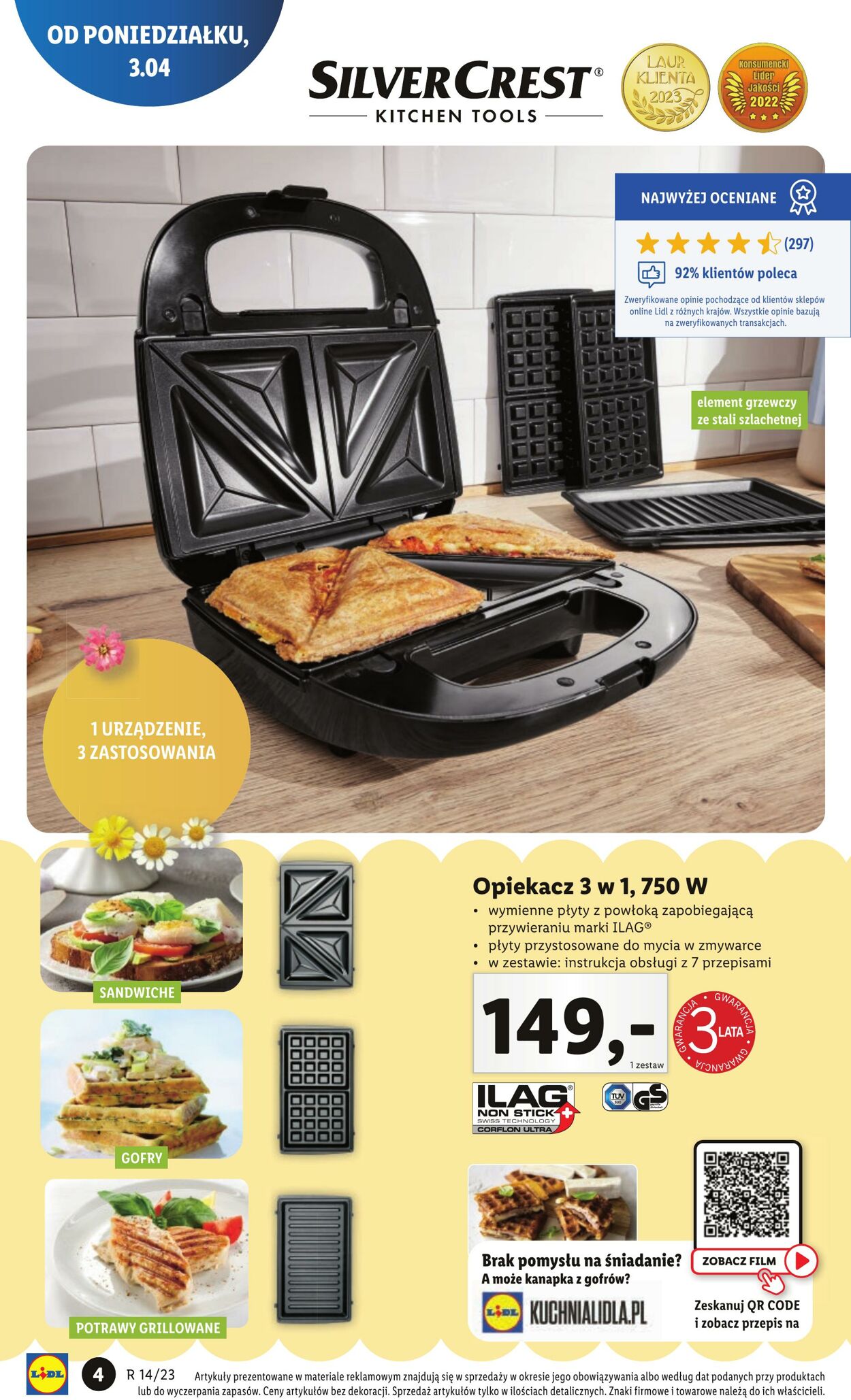 Gazetka Lidl 03.04.2023 - 08.04.2023