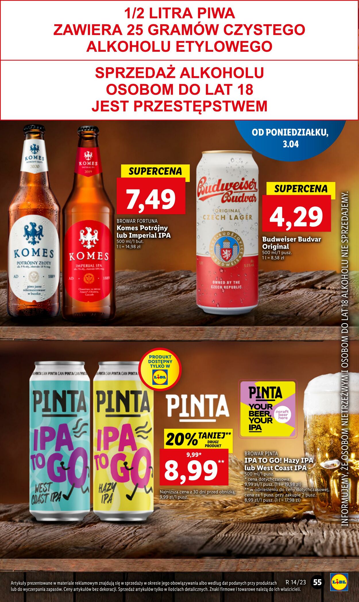 Gazetka Lidl 03.04.2023 - 05.04.2023