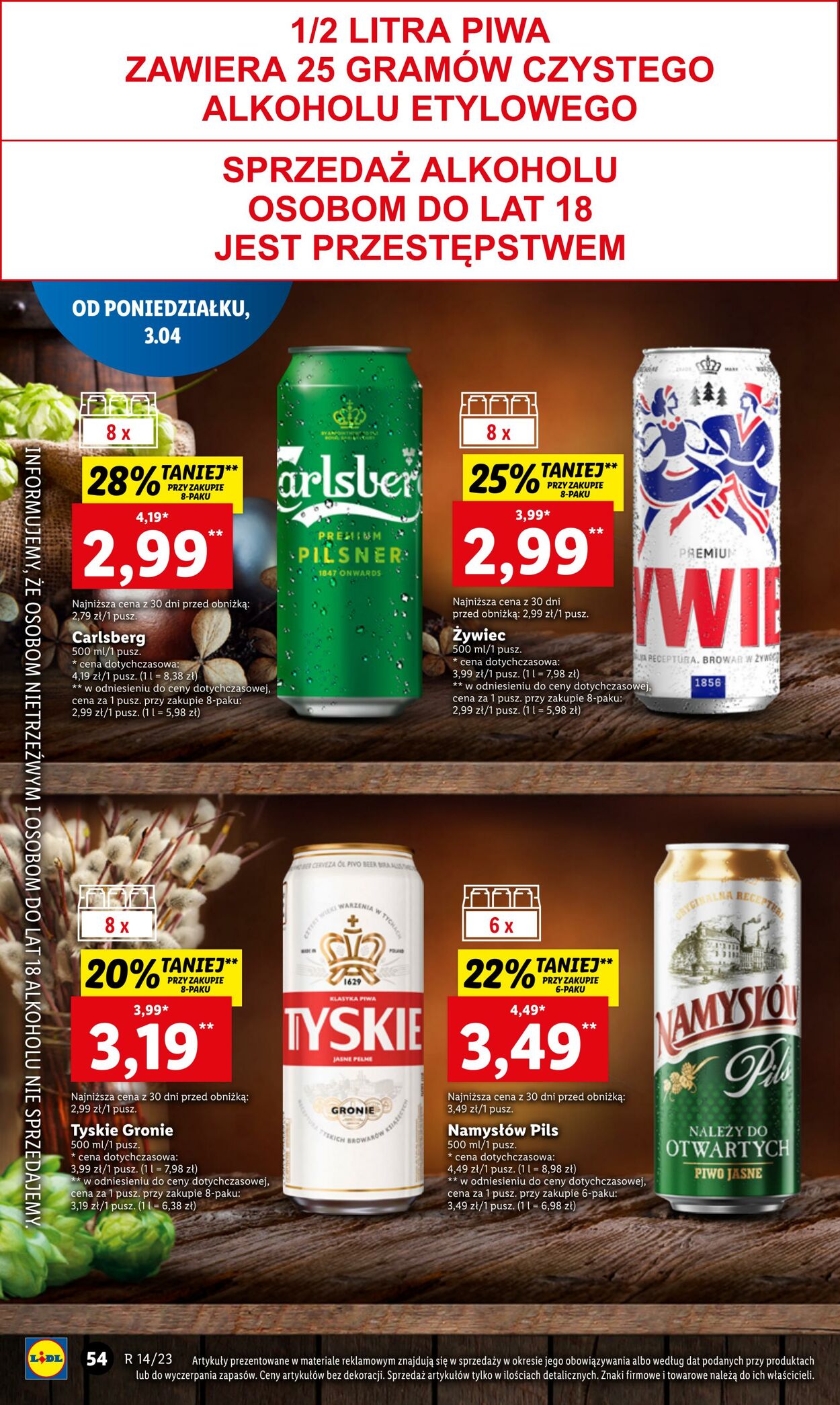 Gazetka Lidl 03.04.2023 - 05.04.2023