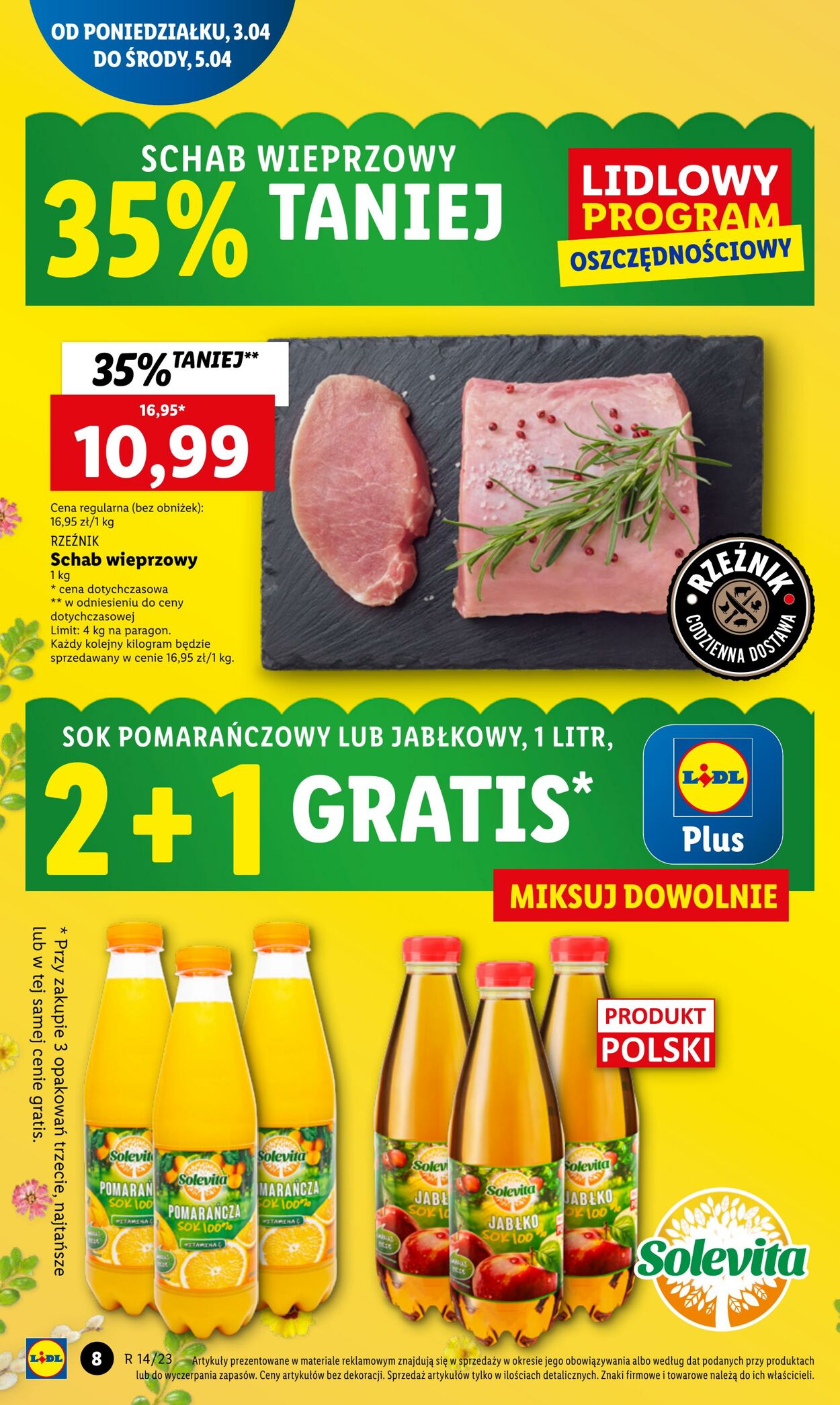 Gazetka Lidl 03.04.2023 - 05.04.2023