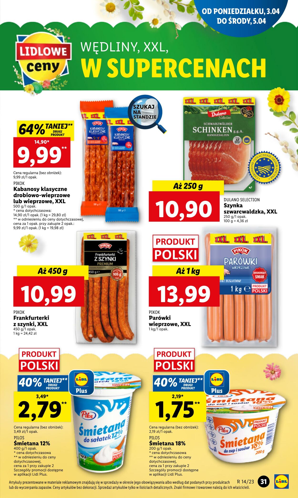 Gazetka Lidl 03.04.2023 - 05.04.2023