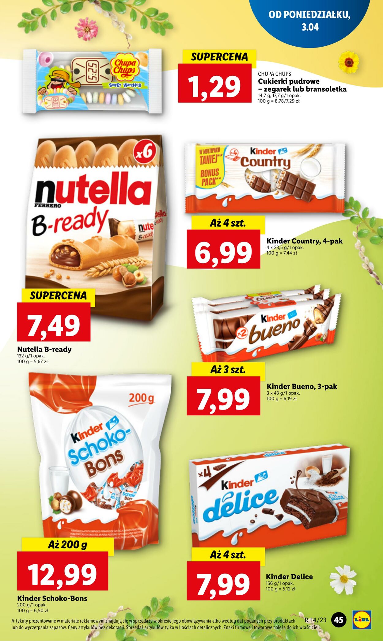 Gazetka Lidl 03.04.2023 - 05.04.2023