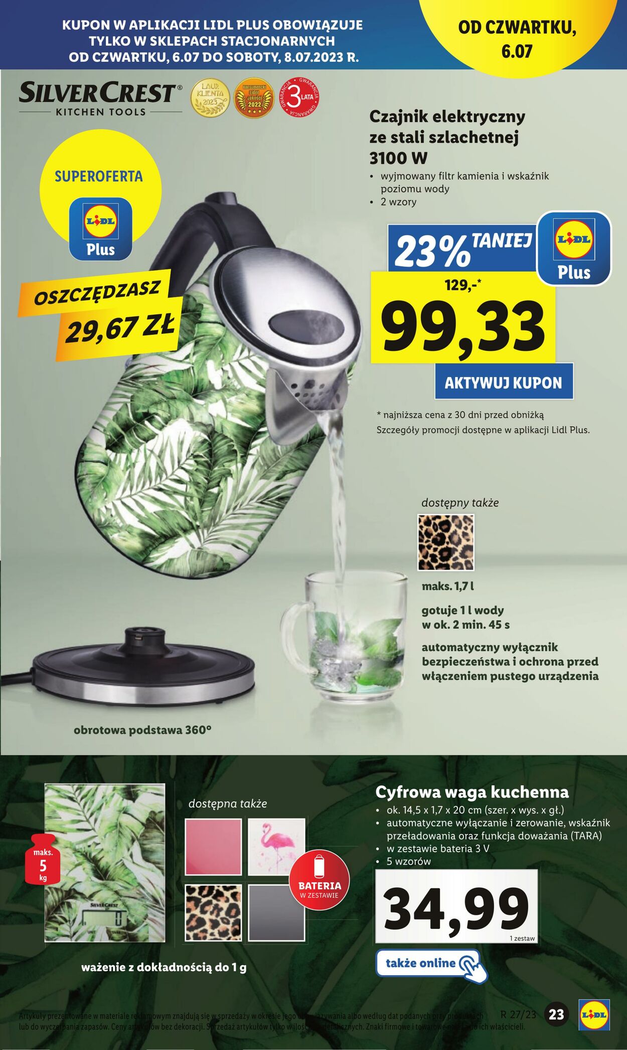 Gazetka Lidl 03.07.2023 - 08.07.2023