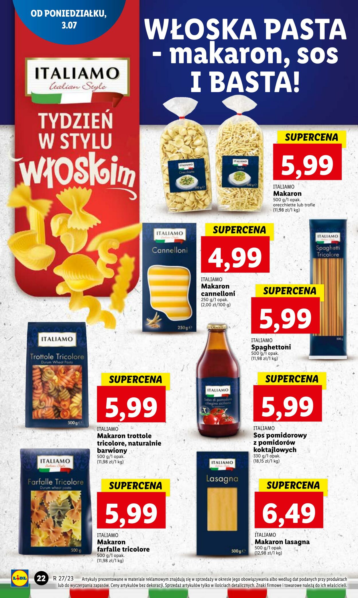 Gazetka Lidl 03.07.2023 - 05.07.2023