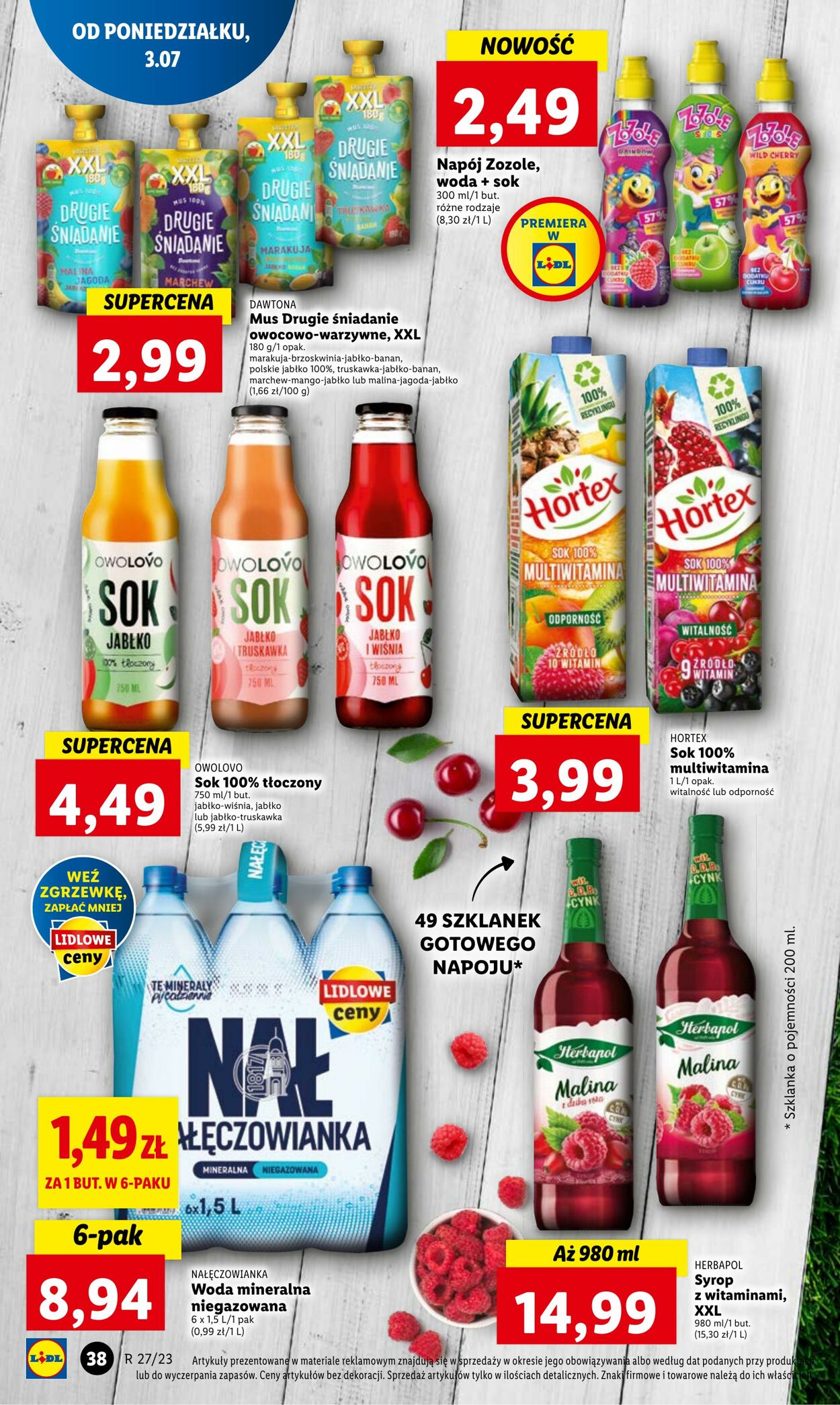 Gazetka Lidl 03.07.2023 - 05.07.2023