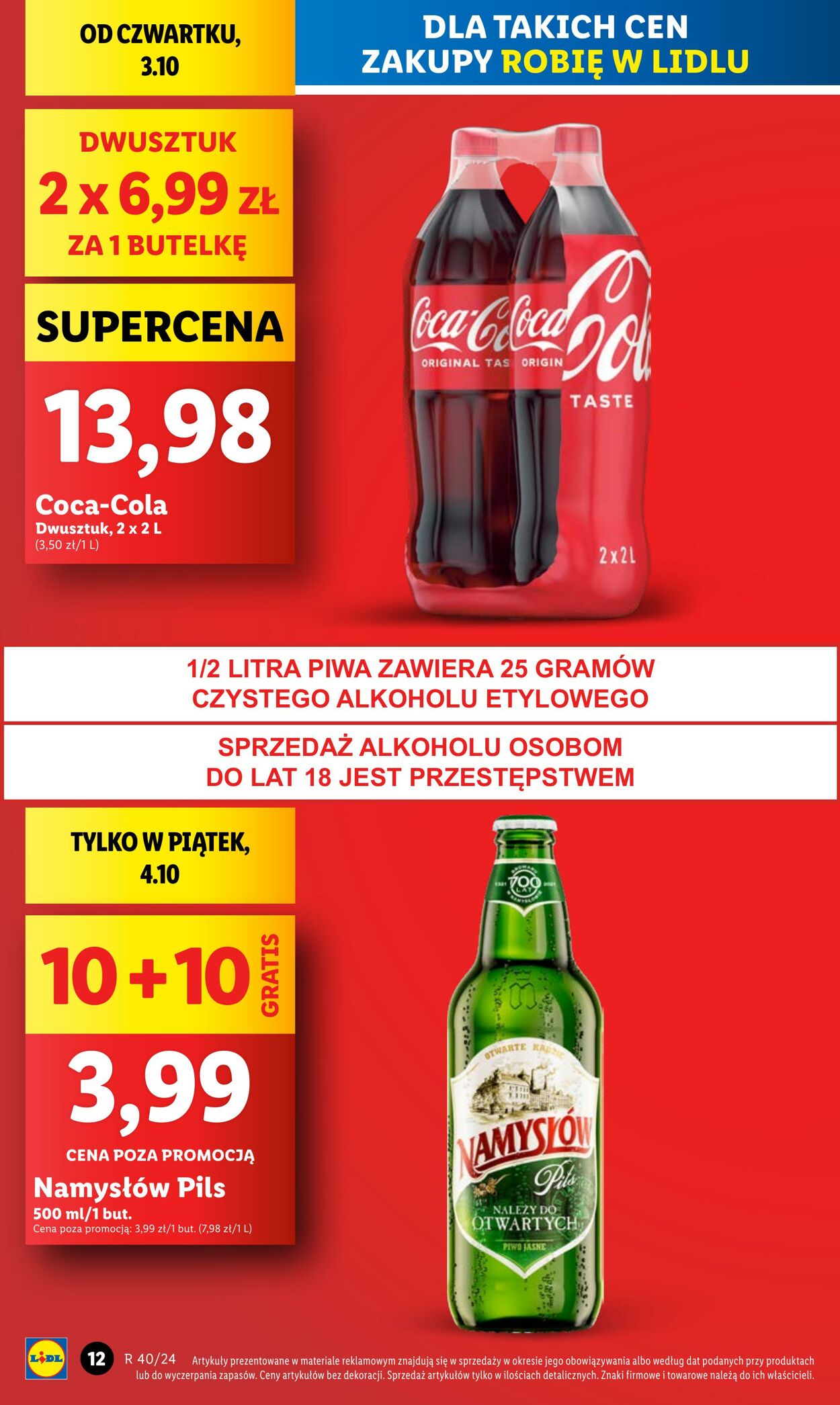 Gazetka Lidl 03.10.2024 - 05.10.2024