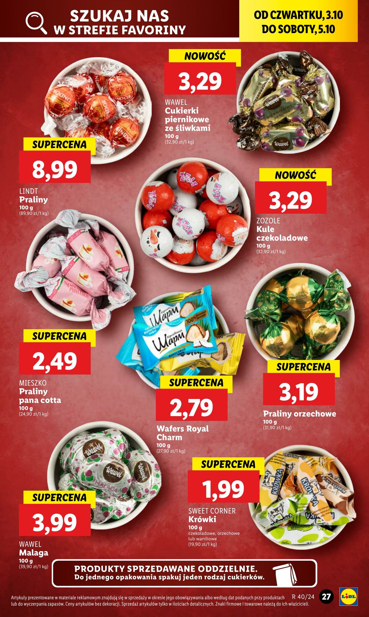 Gazetka Lidl 03.10.2024 - 05.10.2024