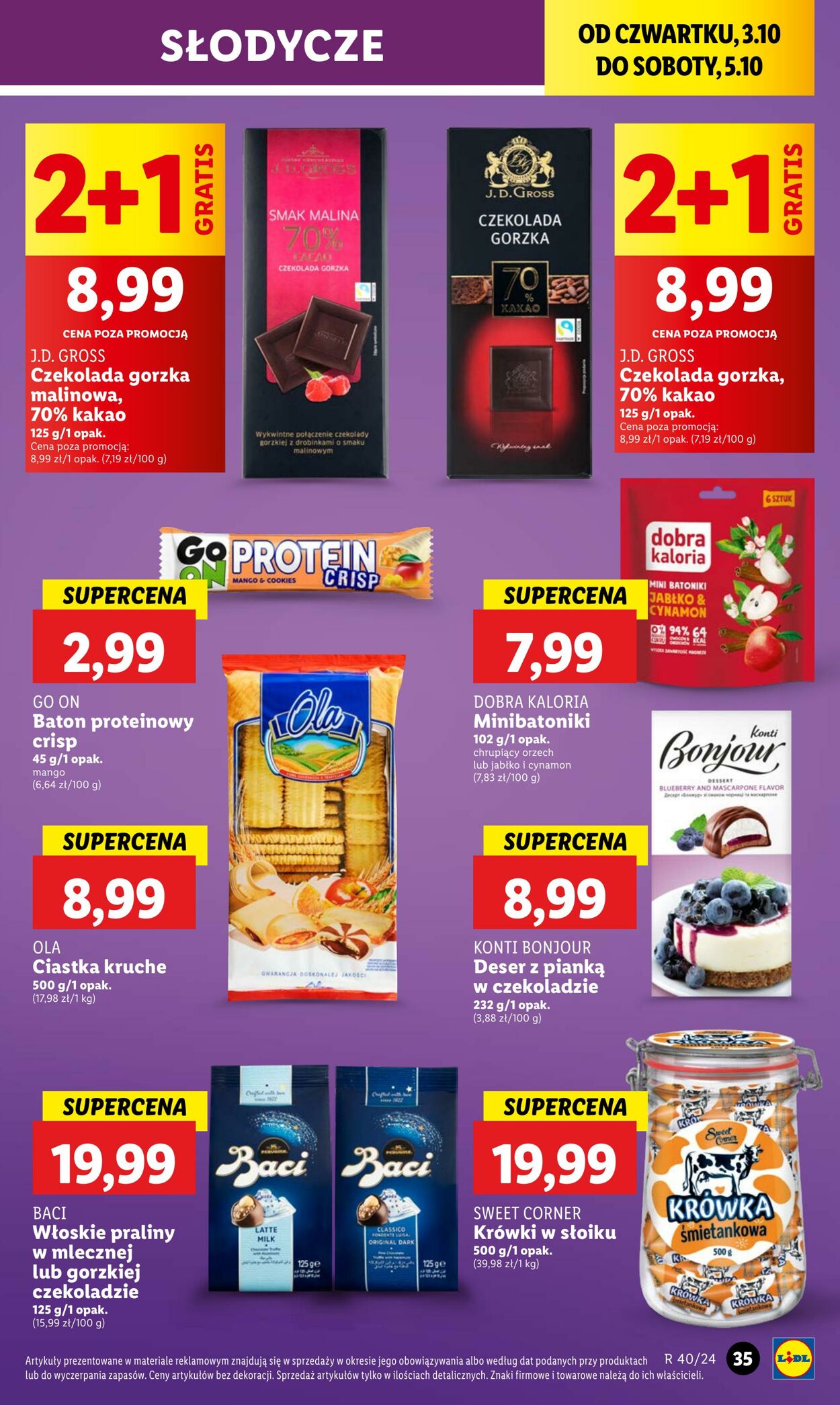 Gazetka Lidl 03.10.2024 - 05.10.2024