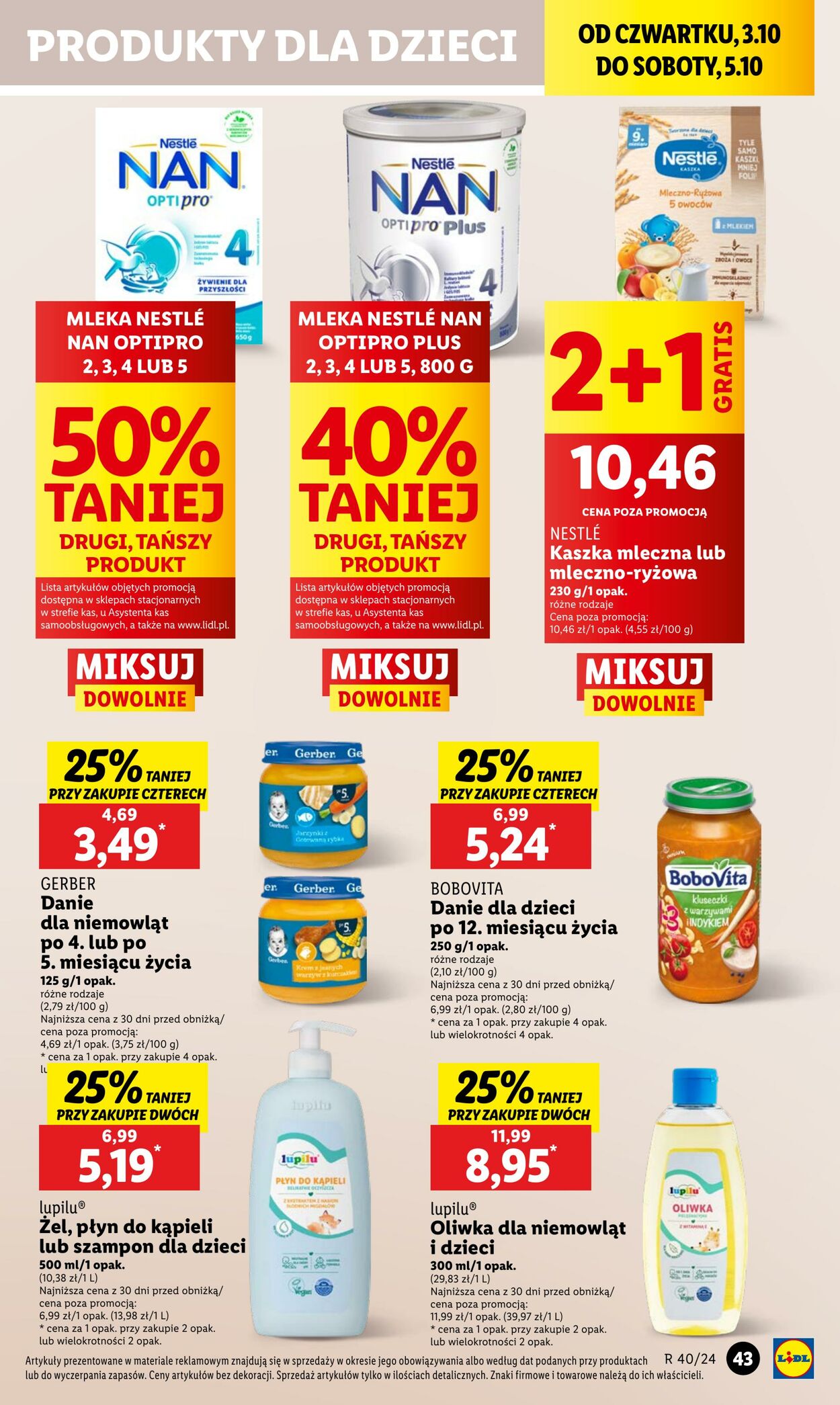 Gazetka Lidl 03.10.2024 - 05.10.2024