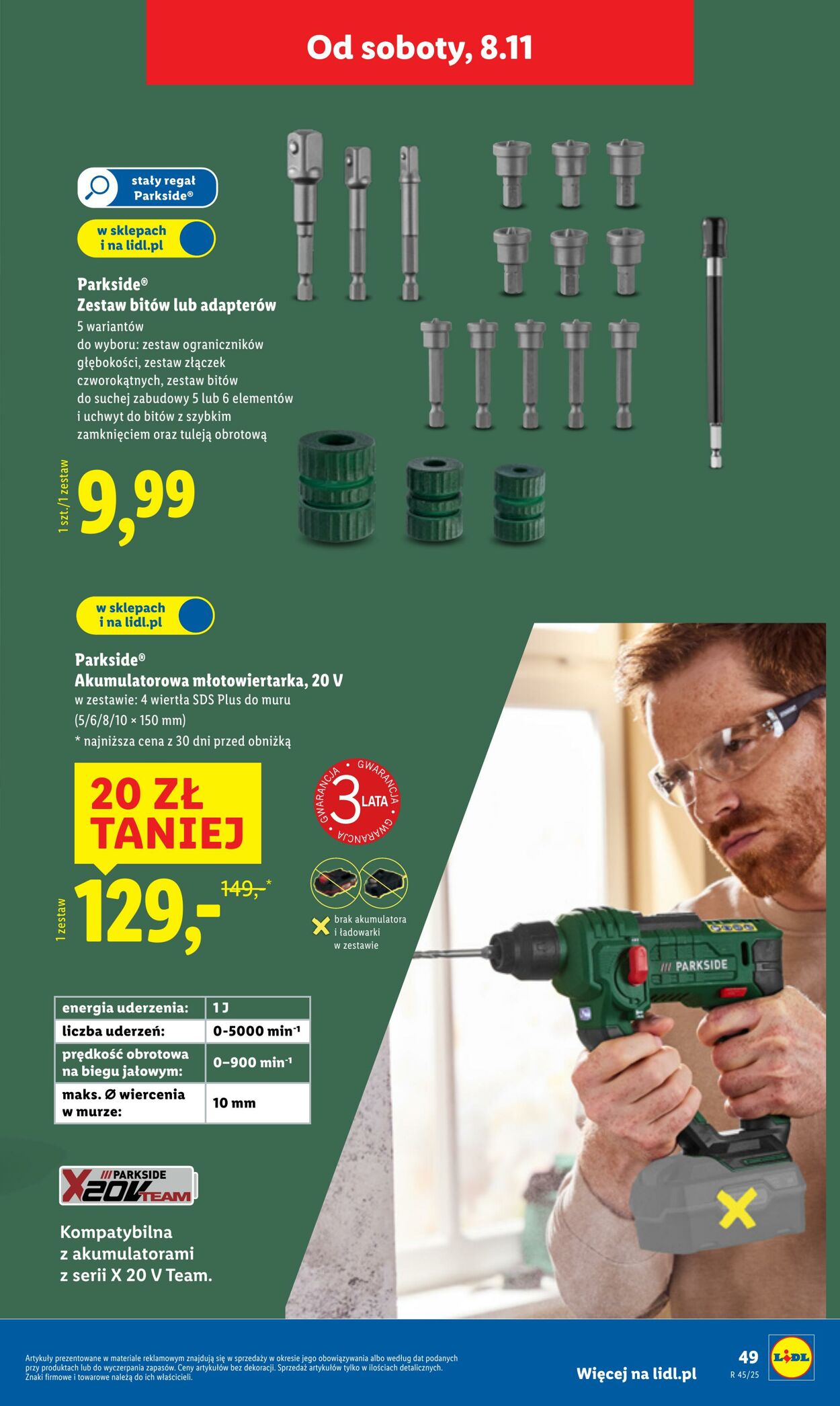 Gazetka Lidl 03.11.2025 - 07.11.2025