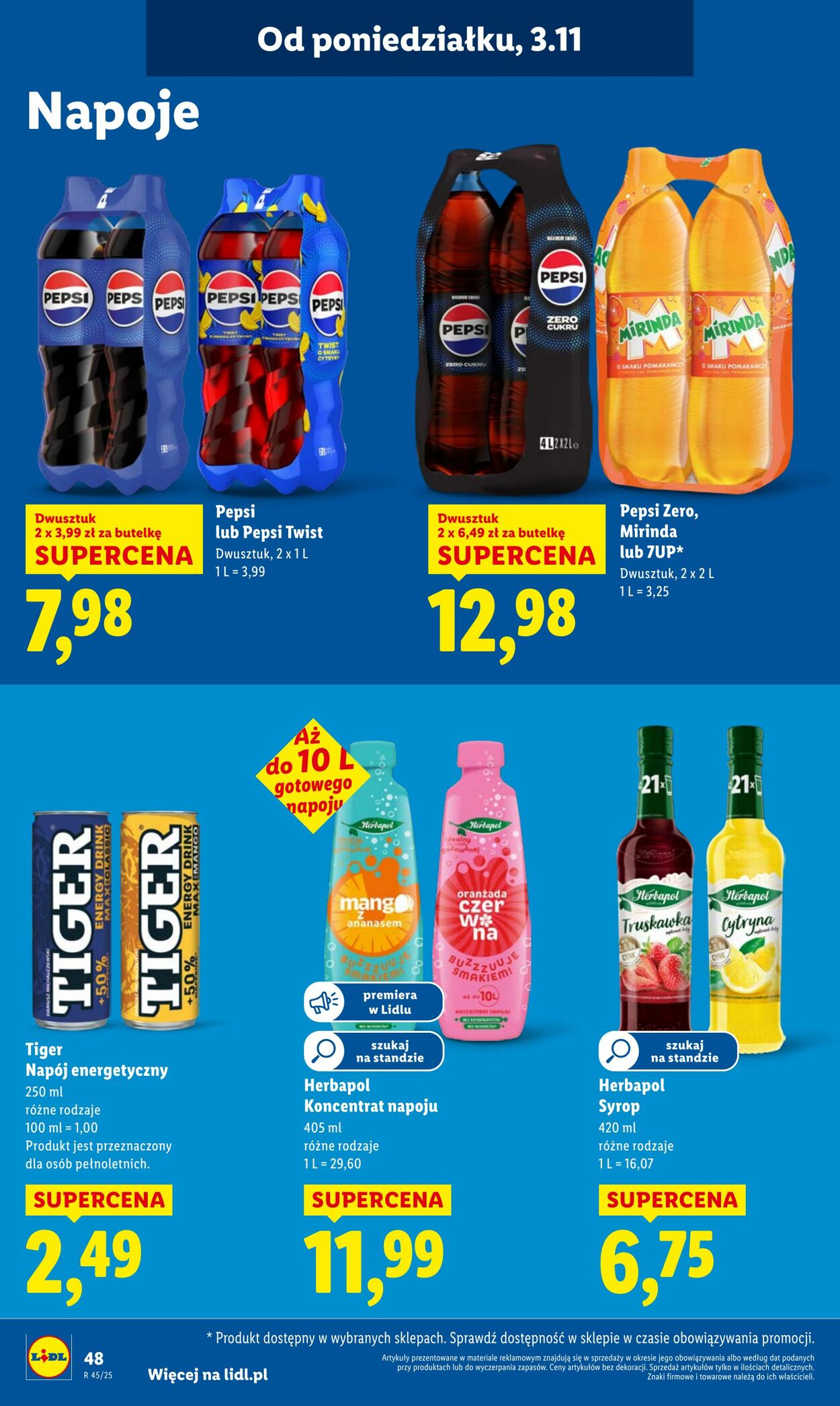 Gazetka Lidl 03.11.2025 - 05.11.2025