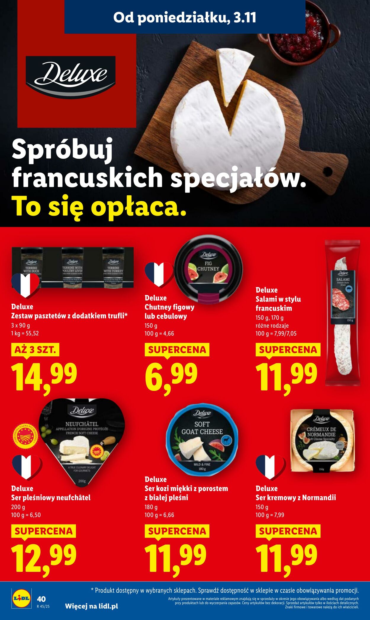 Gazetka Lidl 03.11.2025 - 05.11.2025