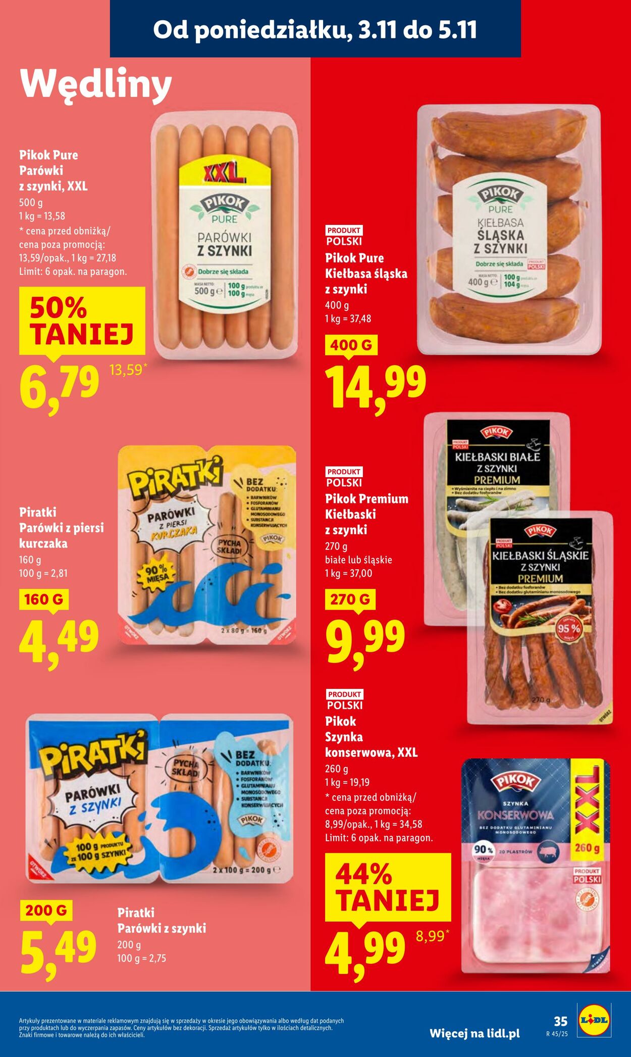 Gazetka Lidl 03.11.2025 - 05.11.2025