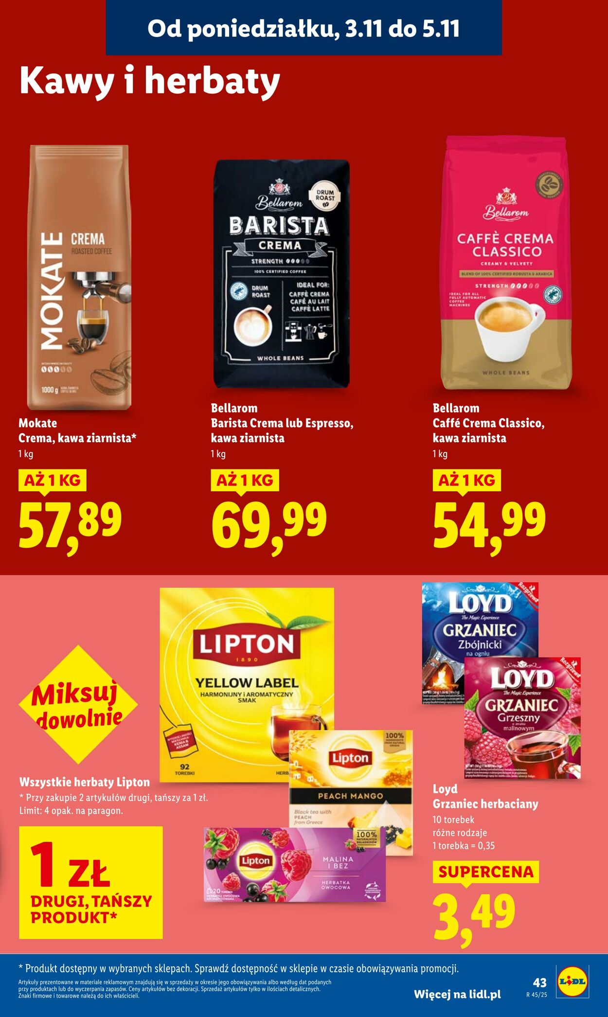 Gazetka Lidl 03.11.2025 - 05.11.2025