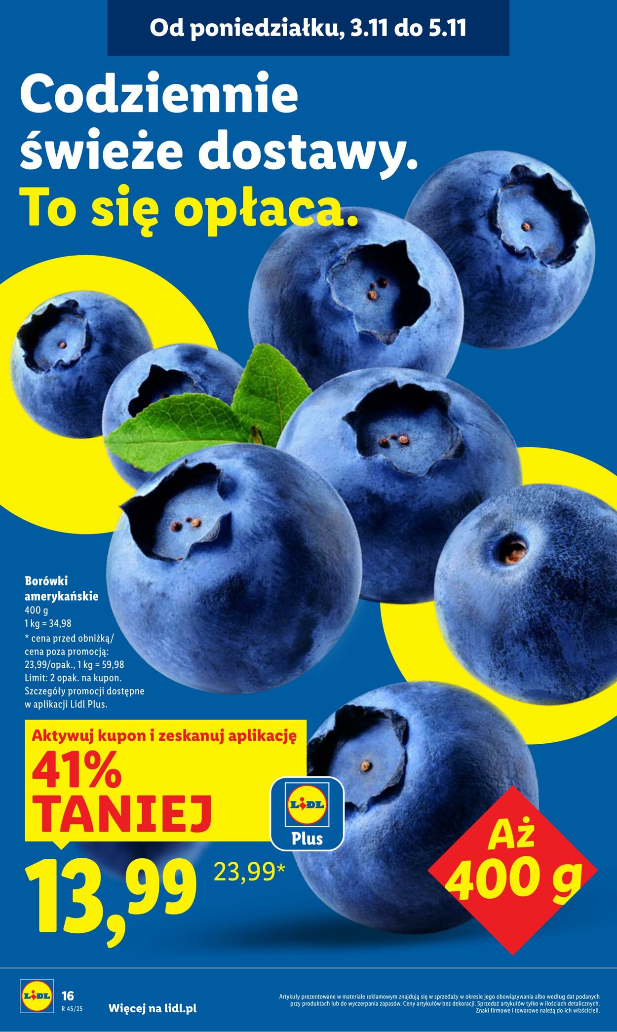 Gazetka Lidl 03.11.2025 - 05.11.2025