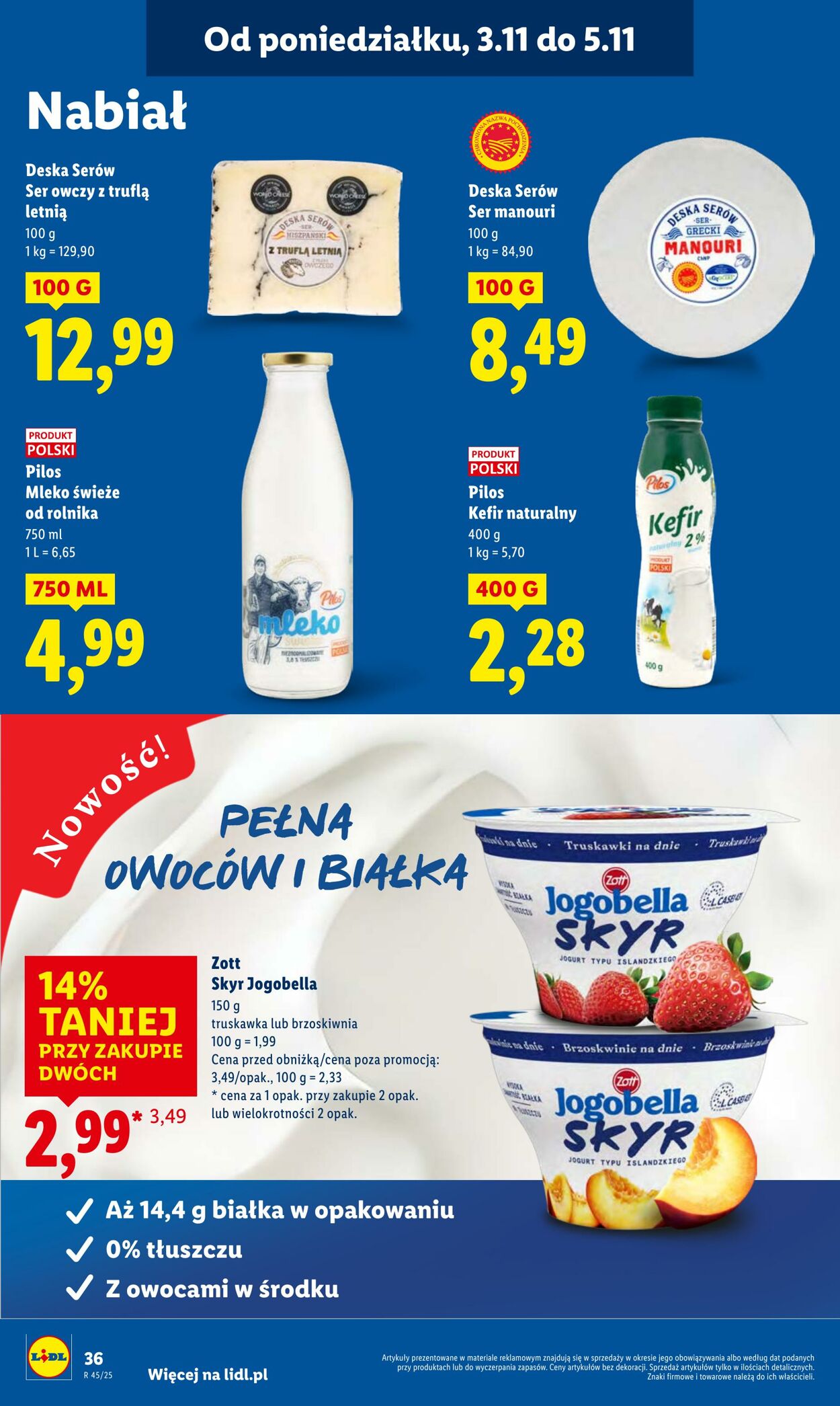 Gazetka Lidl 03.11.2025 - 05.11.2025