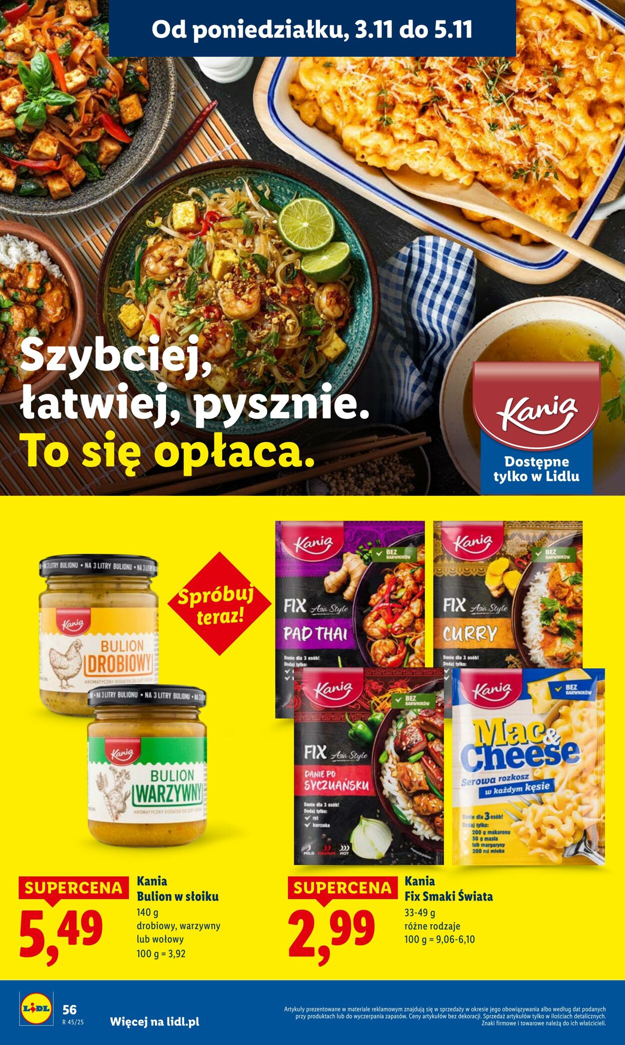 Gazetka Lidl 03.11.2025 - 05.11.2025