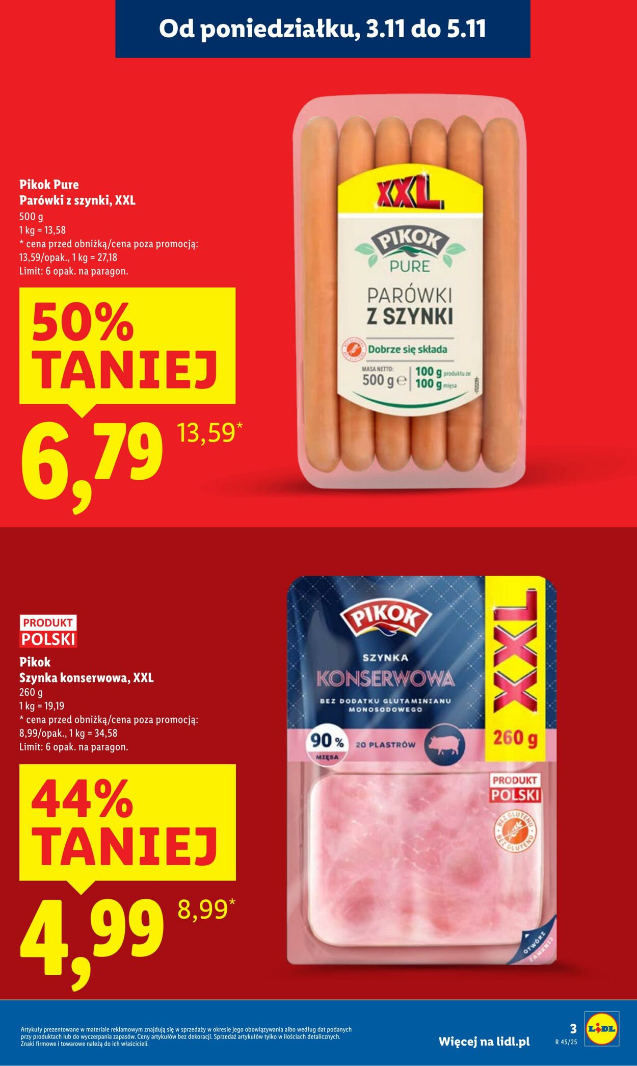 Gazetka Lidl 03.11.2025 - 05.11.2025