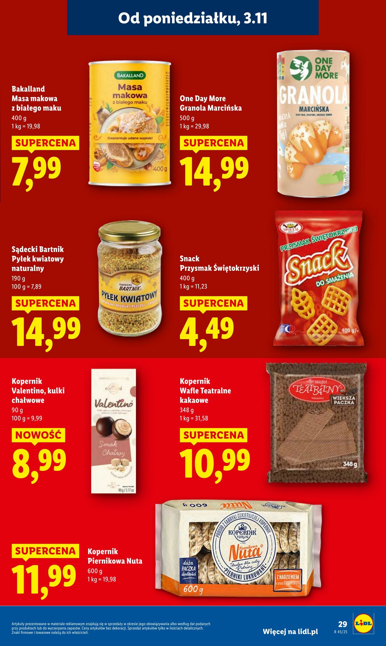 Gazetka Lidl 03.11.2025 - 05.11.2025